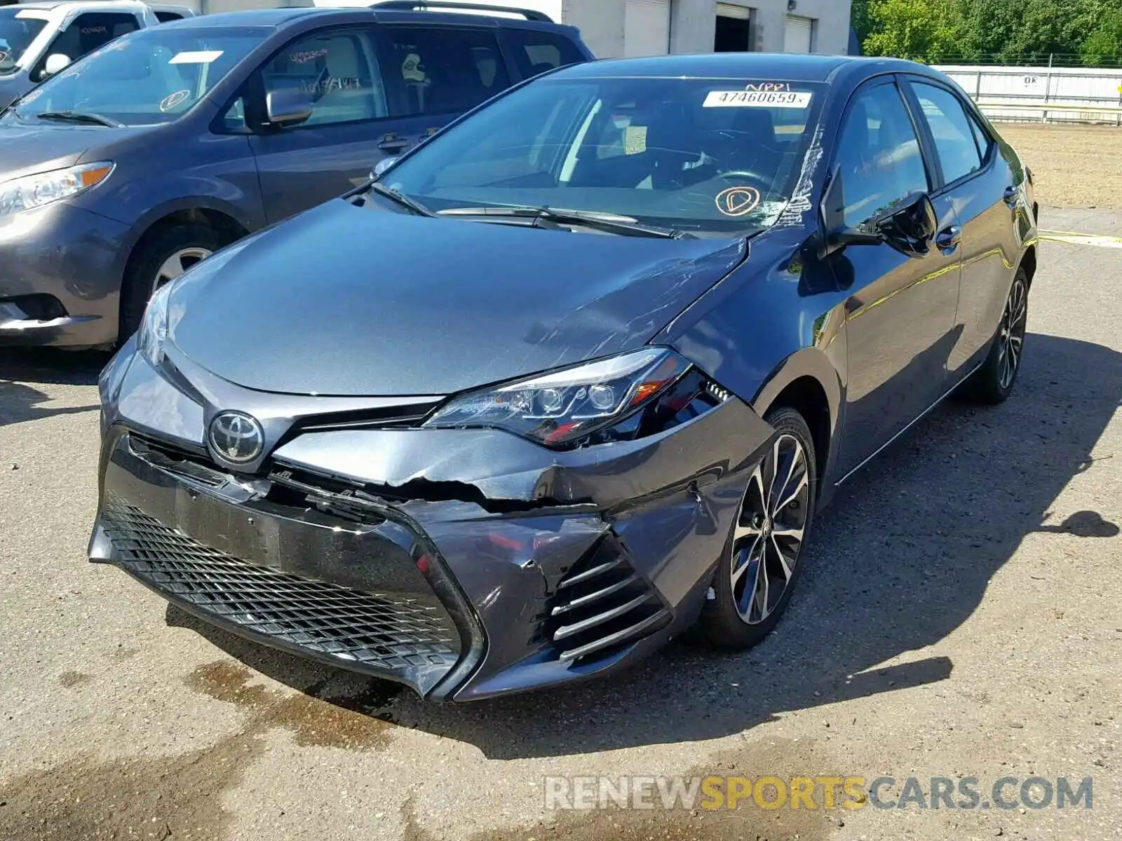 2 Photograph of a damaged car 2T1BURHE9KC170917 TOYOTA COROLLA 2019