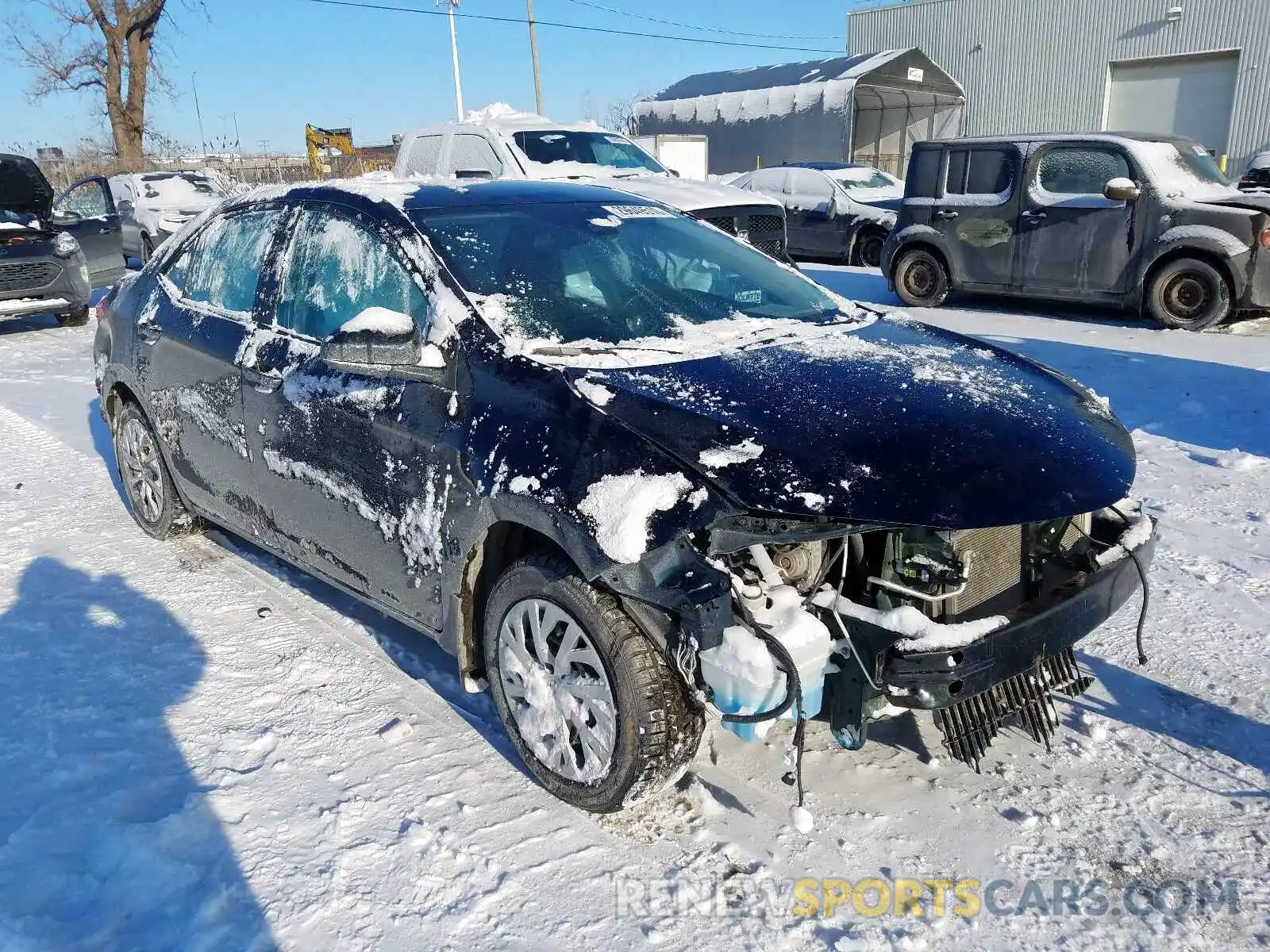 1 Photograph of a damaged car 2T1BURHE9KC171193 TOYOTA COROLLA 2019