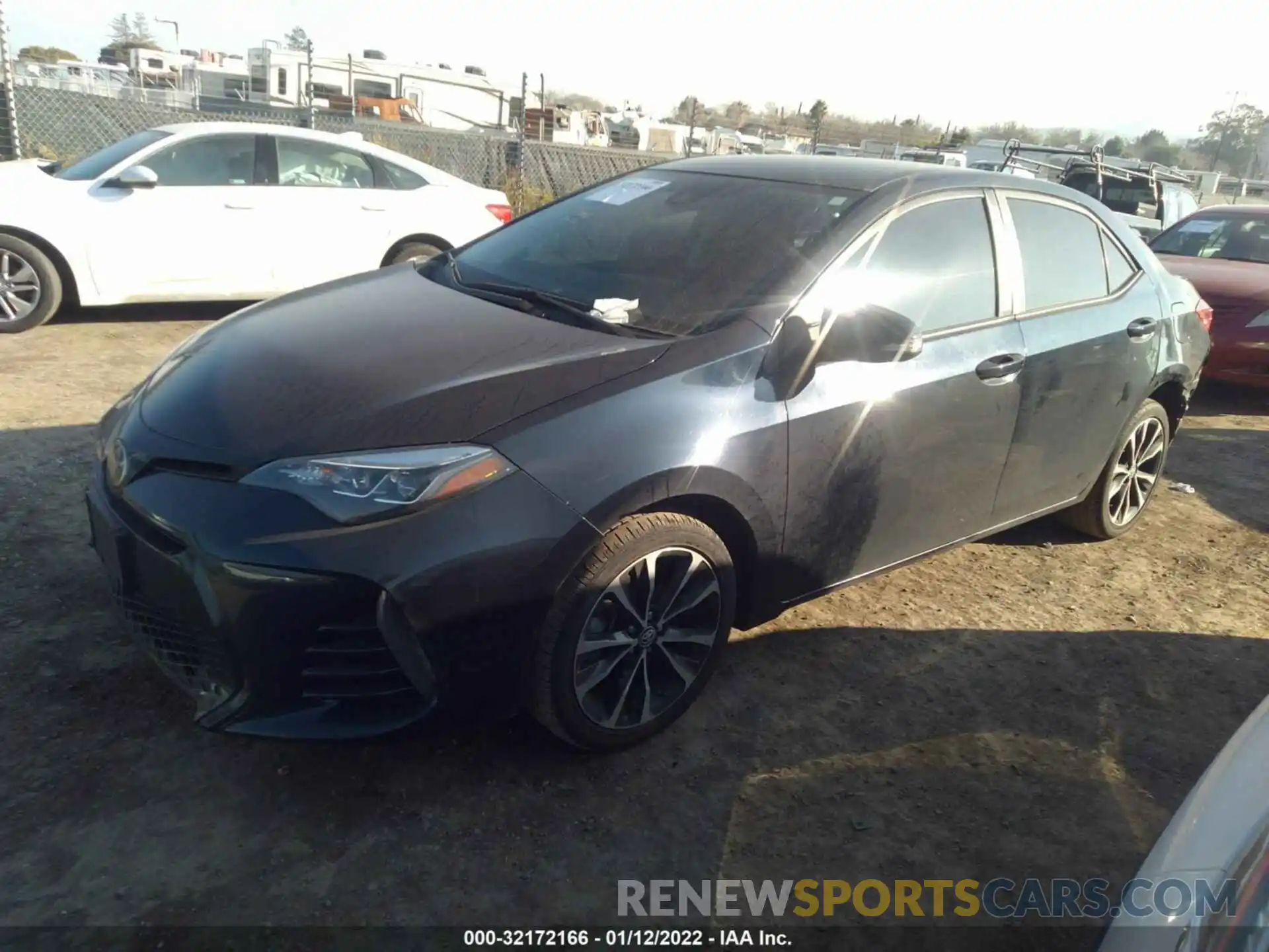 2 Photograph of a damaged car 2T1BURHE9KC171484 TOYOTA COROLLA 2019