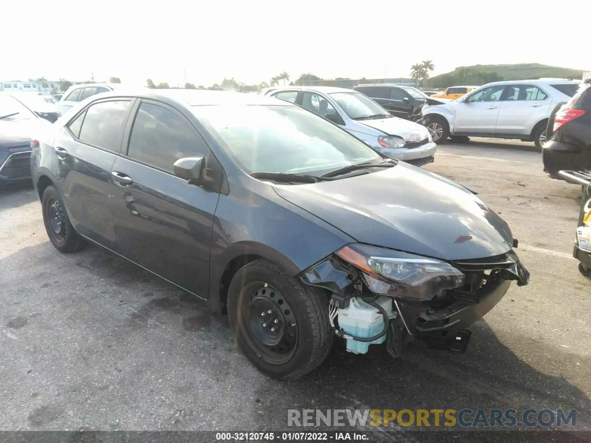 1 Photograph of a damaged car 2T1BURHE9KC171548 TOYOTA COROLLA 2019