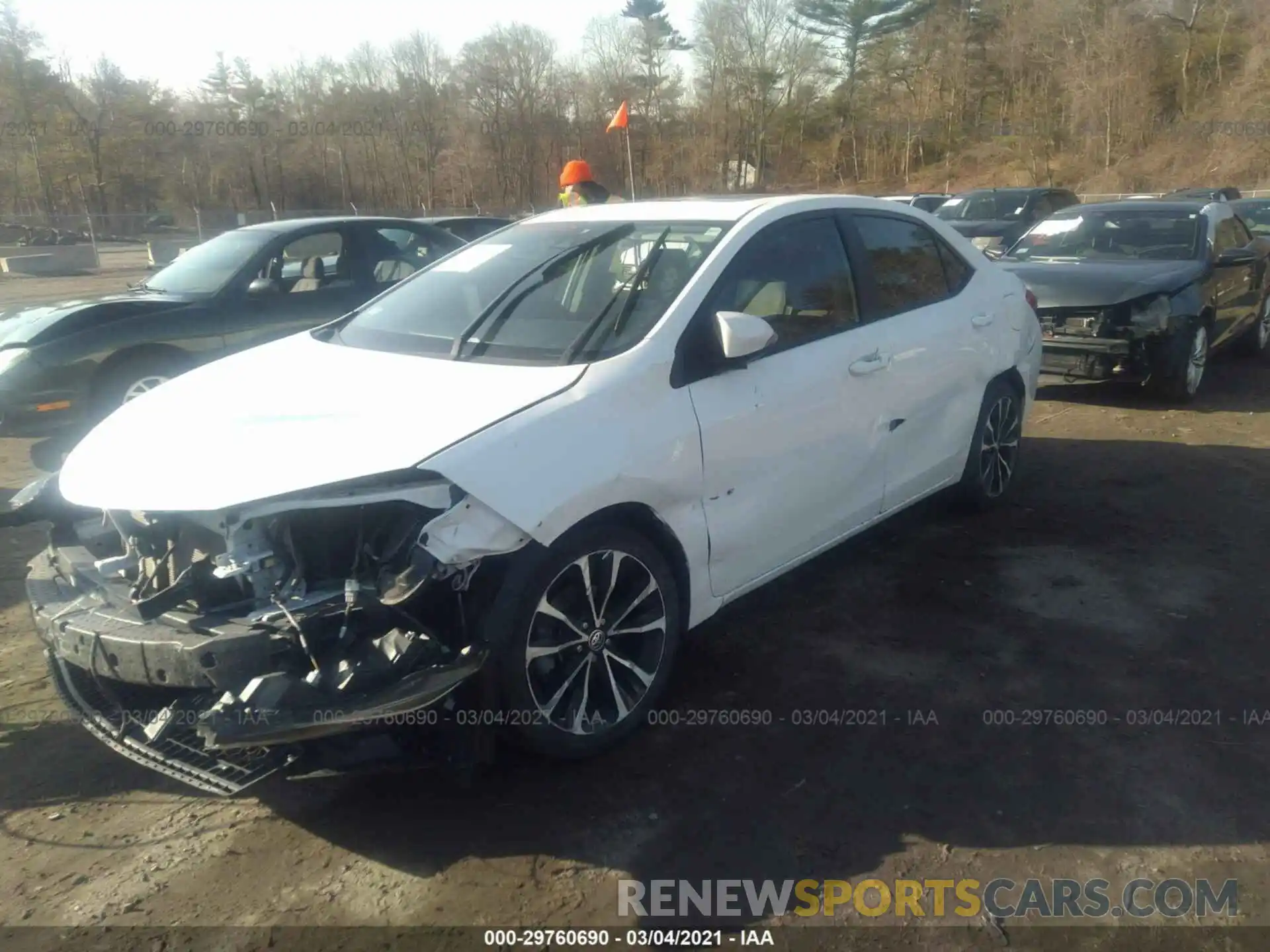 6 Photograph of a damaged car 2T1BURHE9KC171579 TOYOTA COROLLA 2019