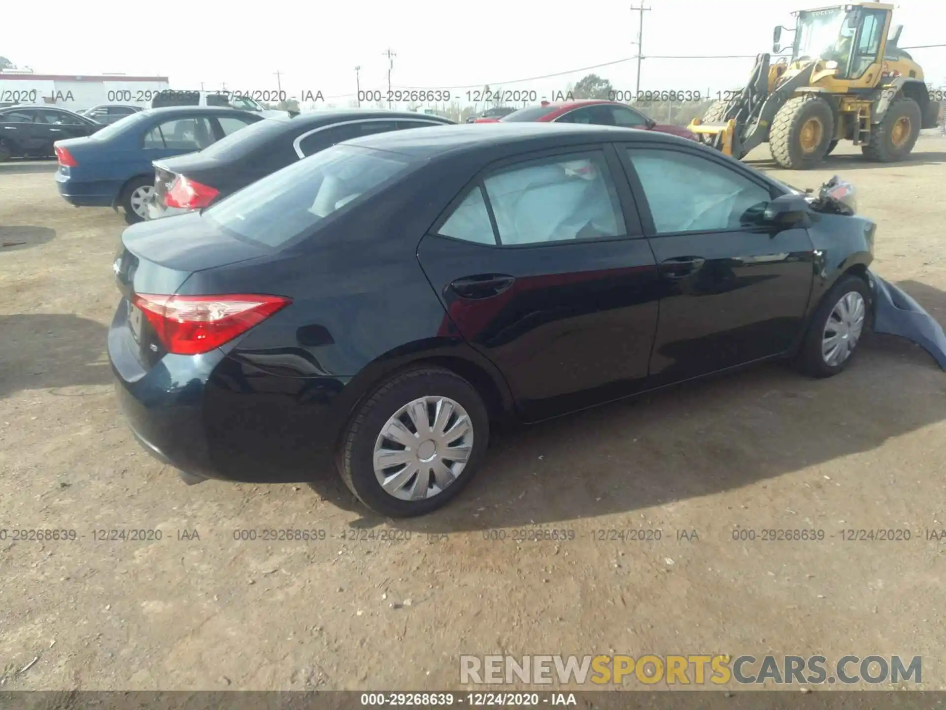 4 Photograph of a damaged car 2T1BURHE9KC171615 TOYOTA COROLLA 2019