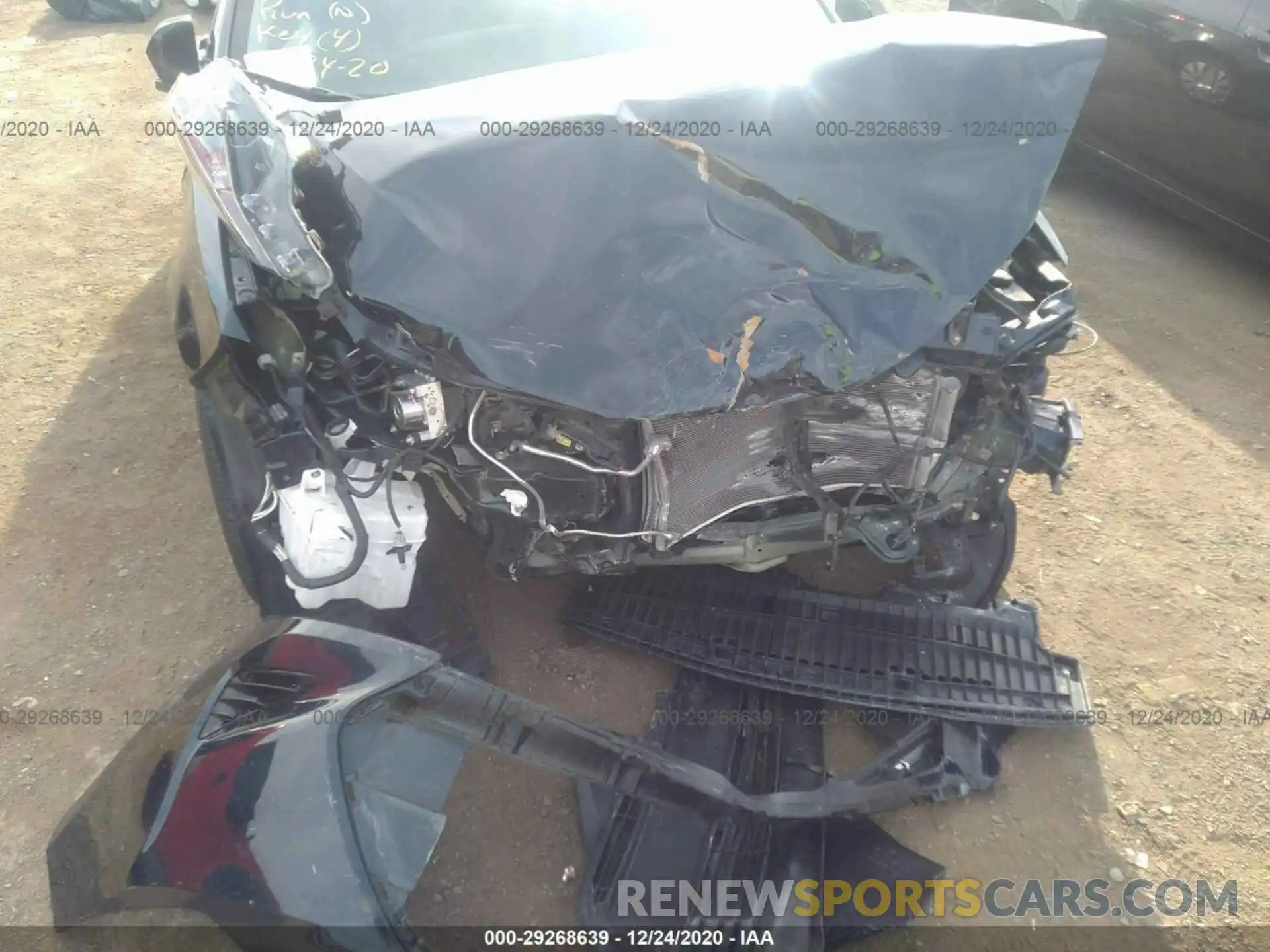 6 Photograph of a damaged car 2T1BURHE9KC171615 TOYOTA COROLLA 2019