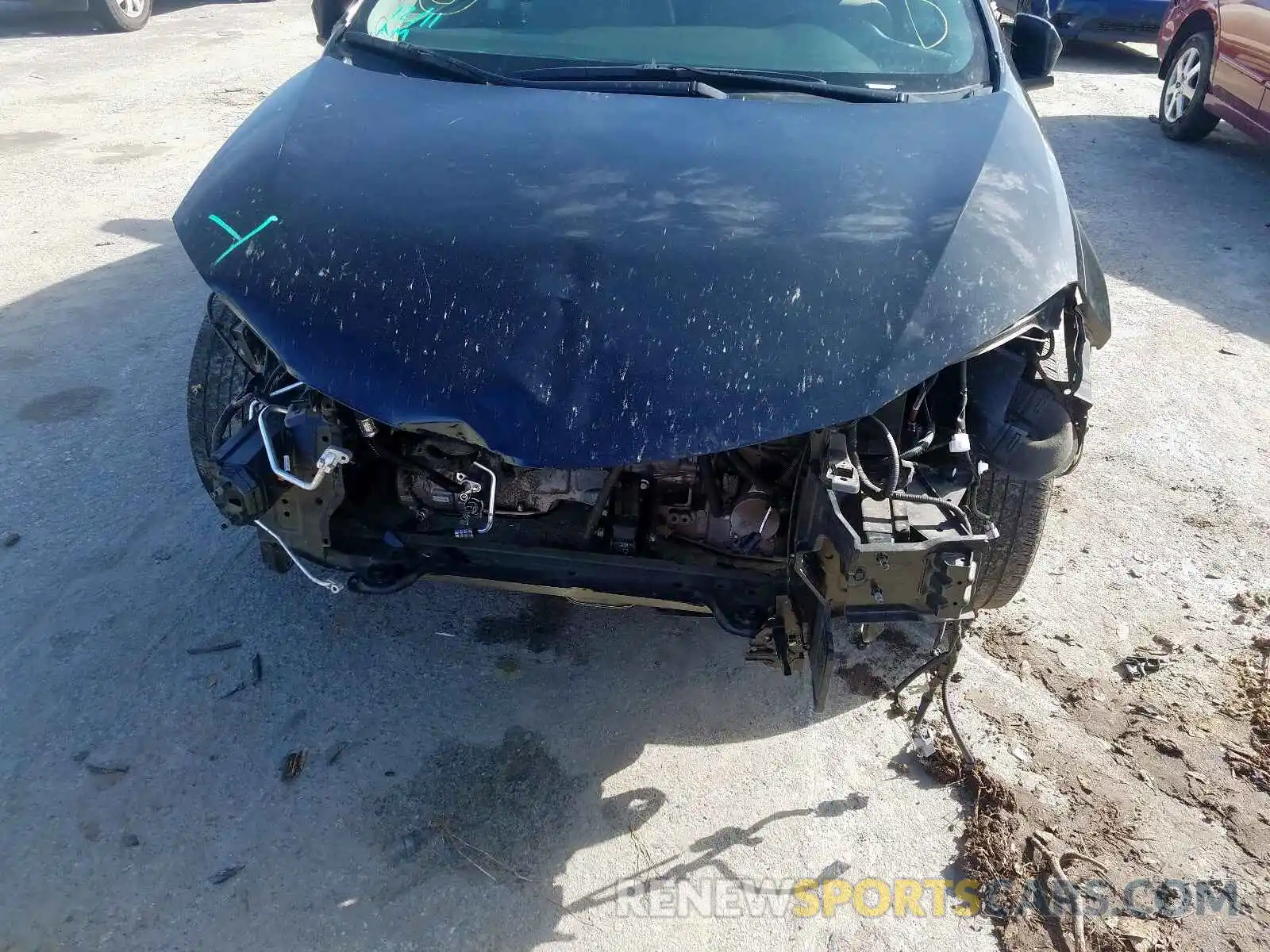 9 Photograph of a damaged car 2T1BURHE9KC173431 TOYOTA COROLLA 2019