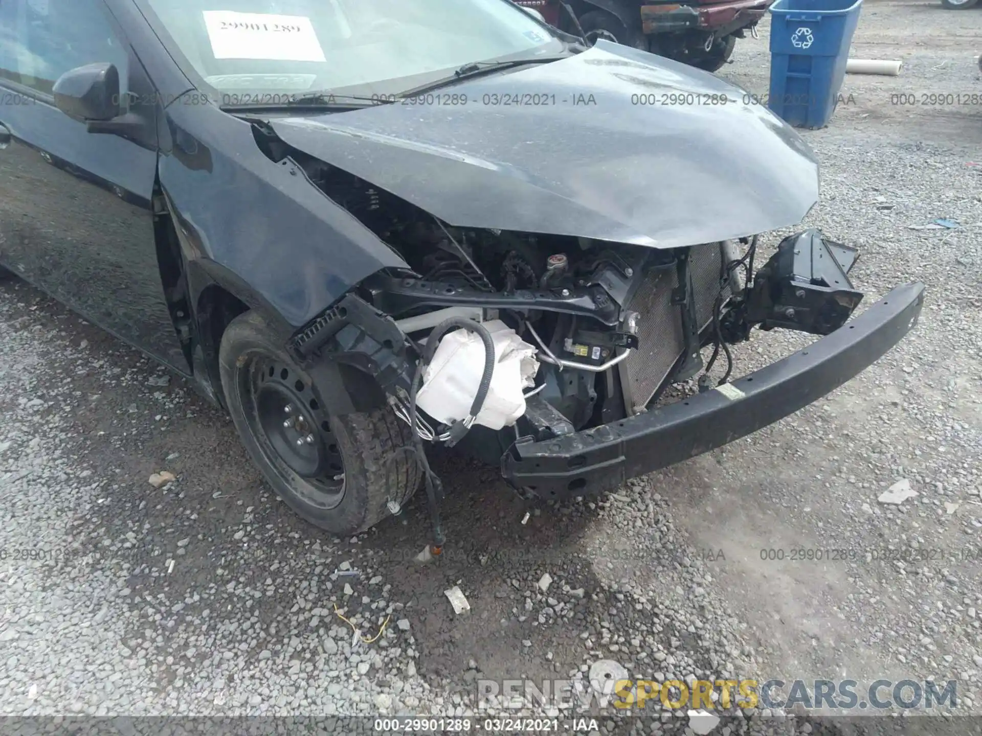 6 Photograph of a damaged car 2T1BURHE9KC173929 TOYOTA COROLLA 2019