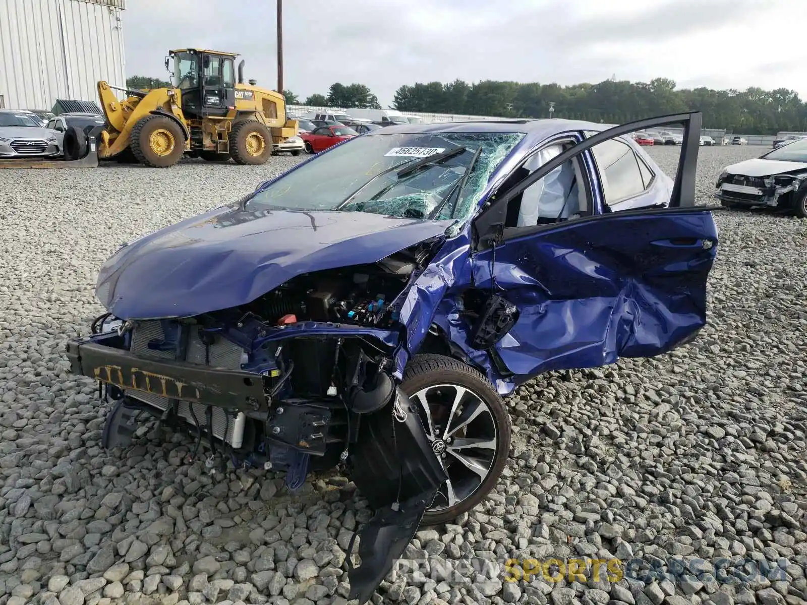 2 Photograph of a damaged car 2T1BURHE9KC173977 TOYOTA COROLLA 2019