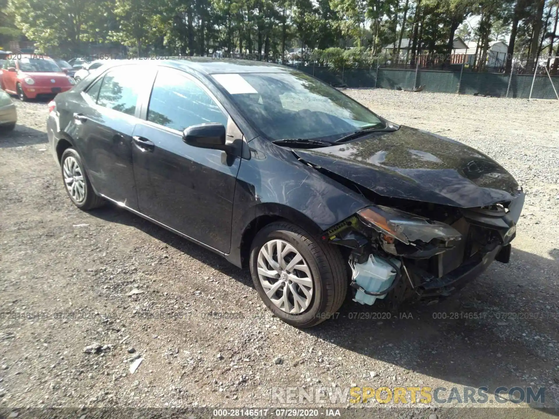 1 Photograph of a damaged car 2T1BURHE9KC175180 TOYOTA COROLLA 2019