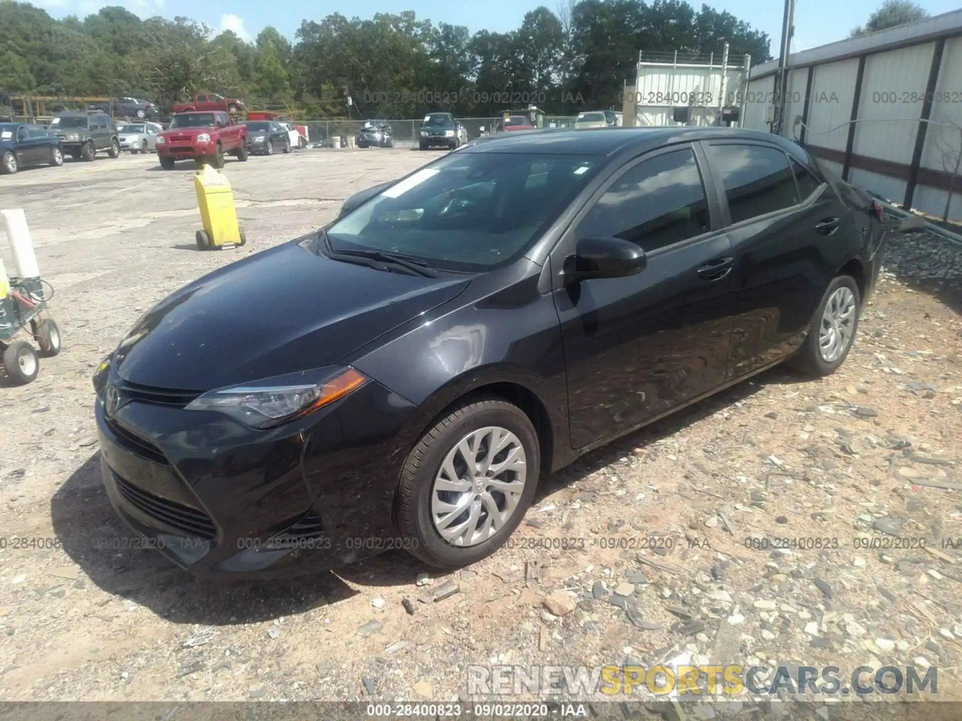 2 Photograph of a damaged car 2T1BURHE9KC176216 TOYOTA COROLLA 2019