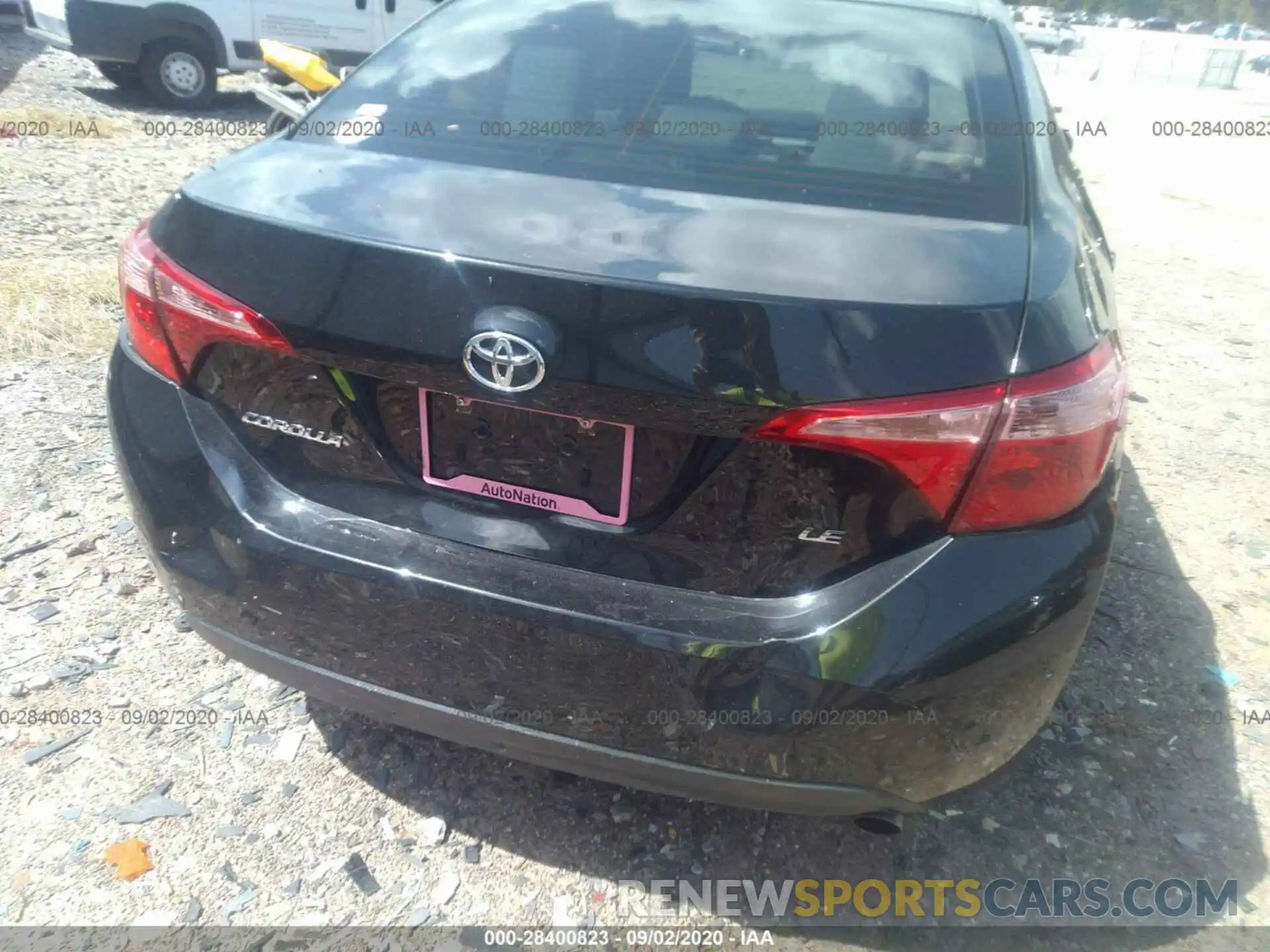 6 Photograph of a damaged car 2T1BURHE9KC176216 TOYOTA COROLLA 2019