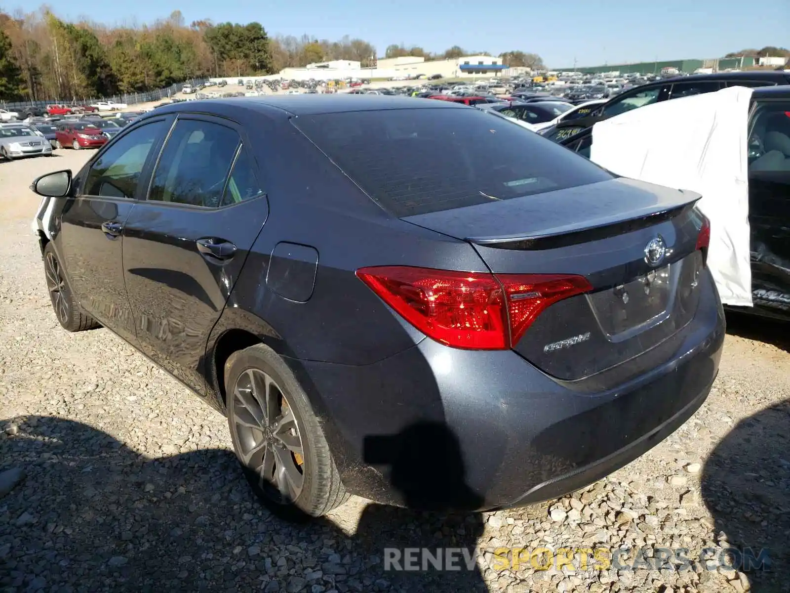 3 Photograph of a damaged car 2T1BURHE9KC178435 TOYOTA COROLLA 2019