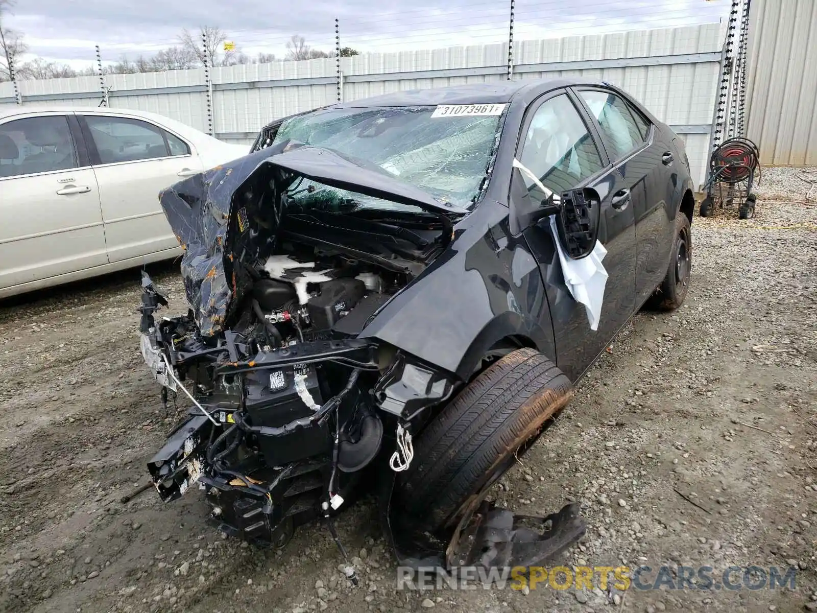 2 Photograph of a damaged car 2T1BURHE9KC178659 TOYOTA COROLLA 2019