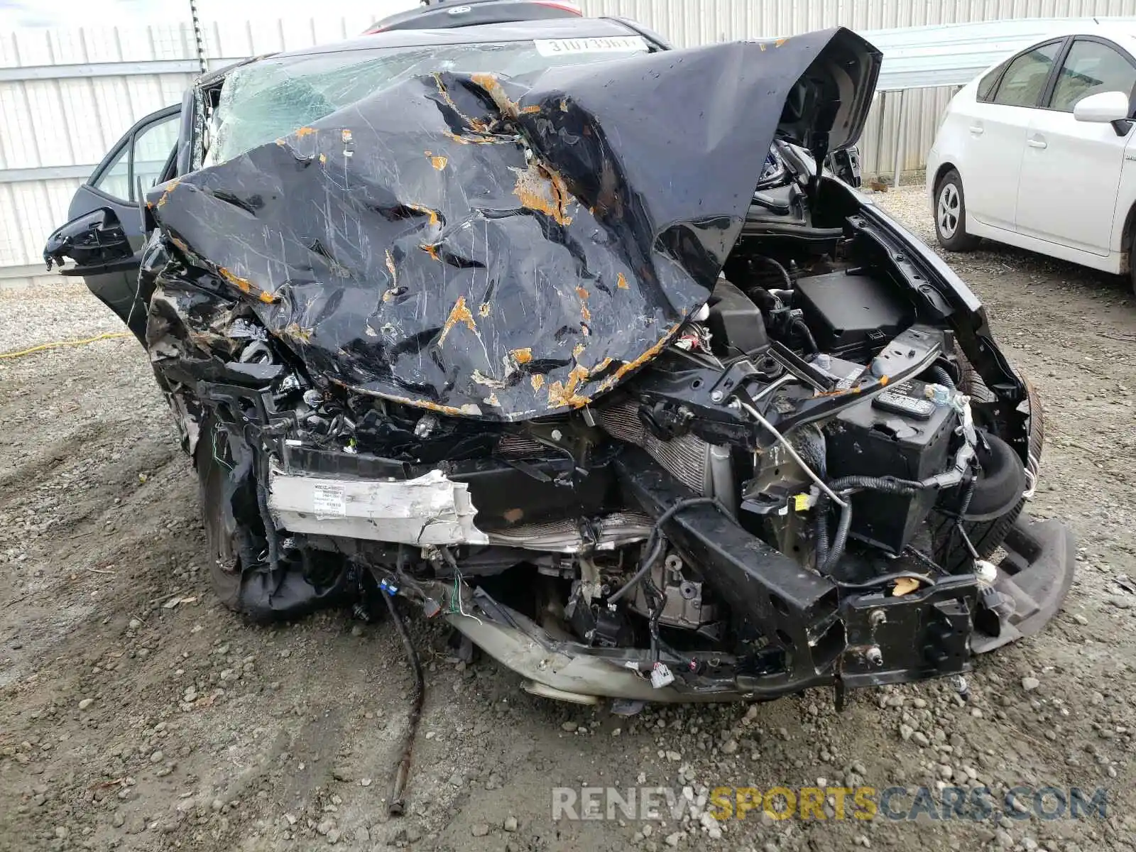 7 Photograph of a damaged car 2T1BURHE9KC178659 TOYOTA COROLLA 2019