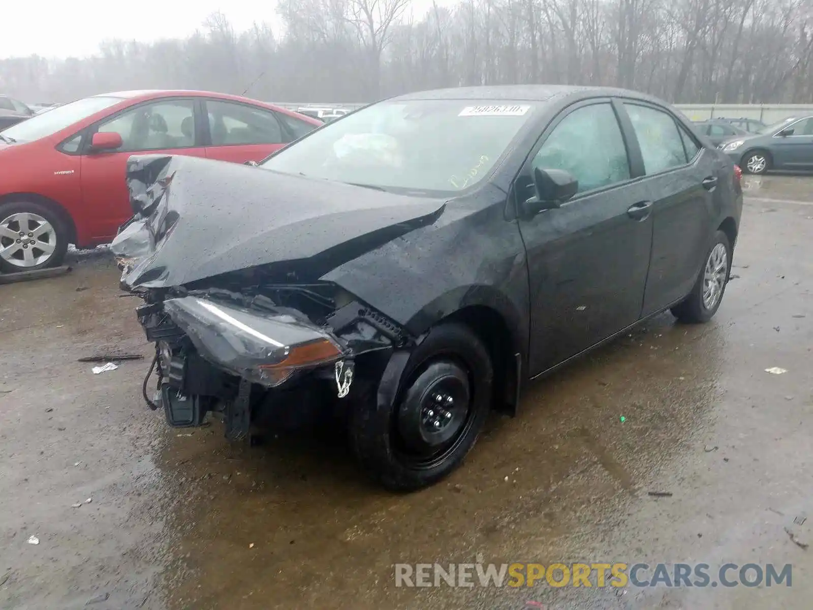 2 Photograph of a damaged car 2T1BURHE9KC179469 TOYOTA COROLLA 2019