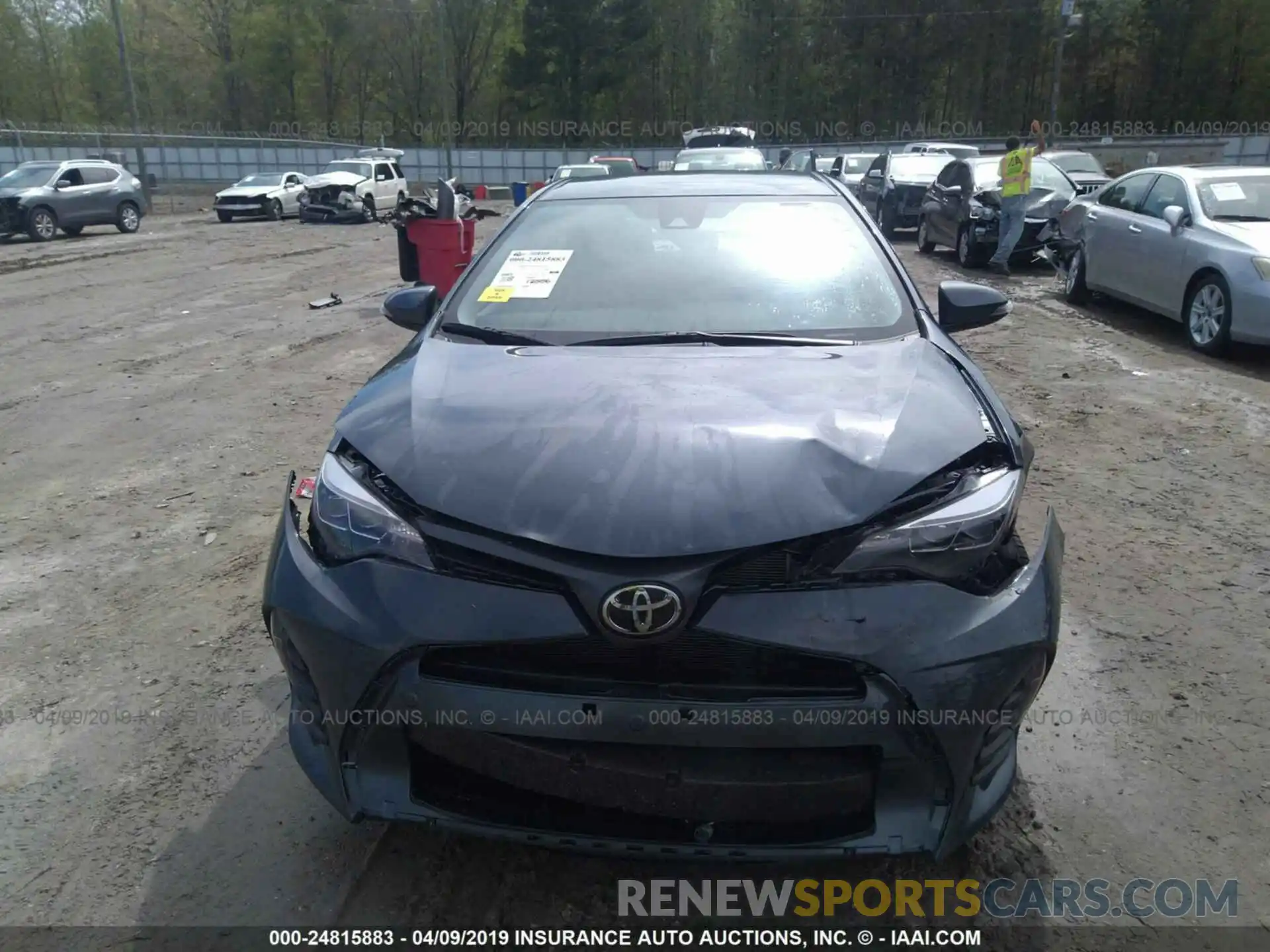 6 Photograph of a damaged car 2T1BURHE9KC179732 TOYOTA COROLLA 2019