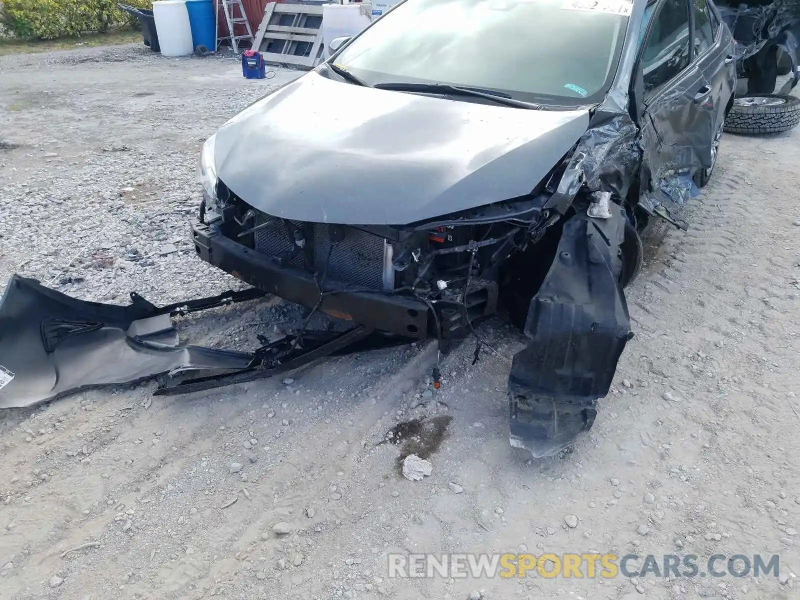 9 Photograph of a damaged car 2T1BURHE9KC179987 TOYOTA COROLLA 2019