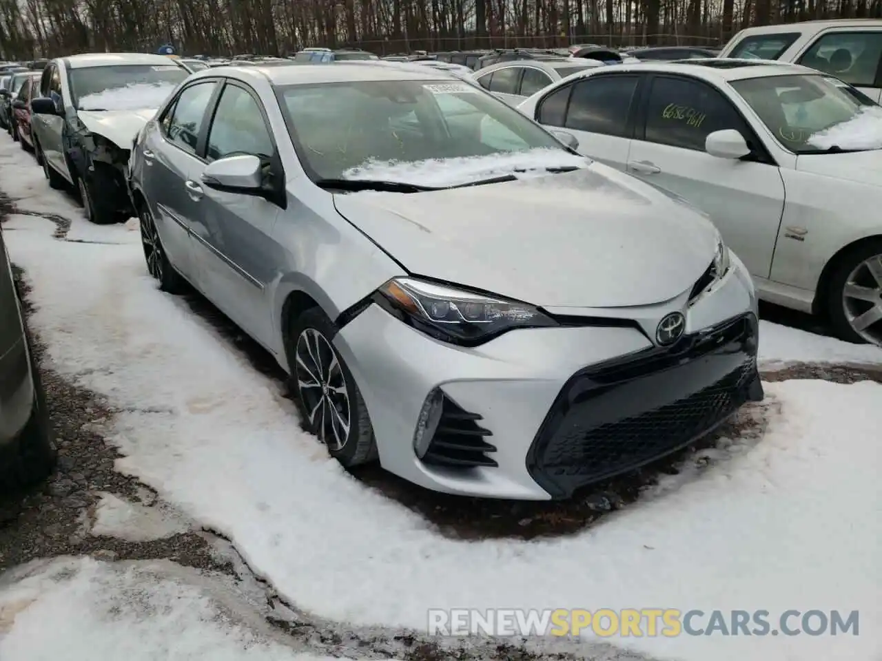 2 Photograph of a damaged car 2T1BURHE9KC180461 TOYOTA COROLLA 2019