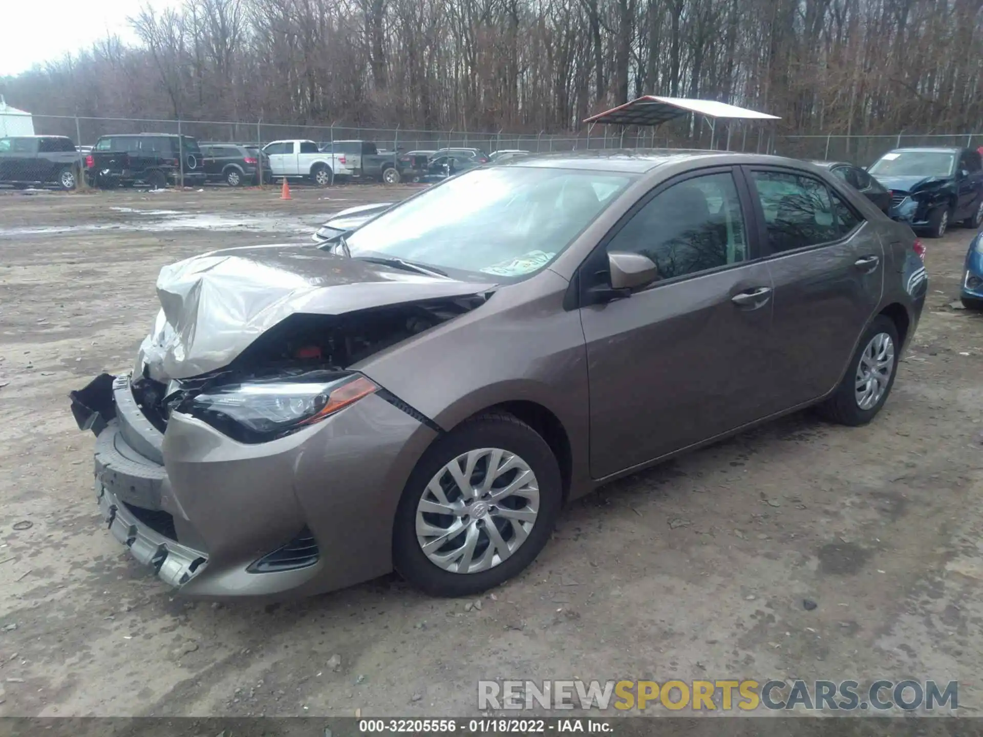 2 Photograph of a damaged car 2T1BURHE9KC180475 TOYOTA COROLLA 2019