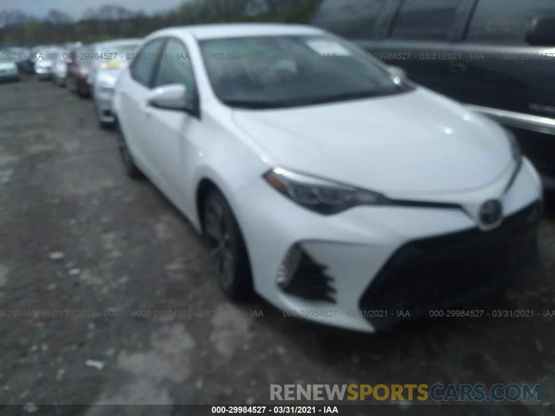 1 Photograph of a damaged car 2T1BURHE9KC180797 TOYOTA COROLLA 2019