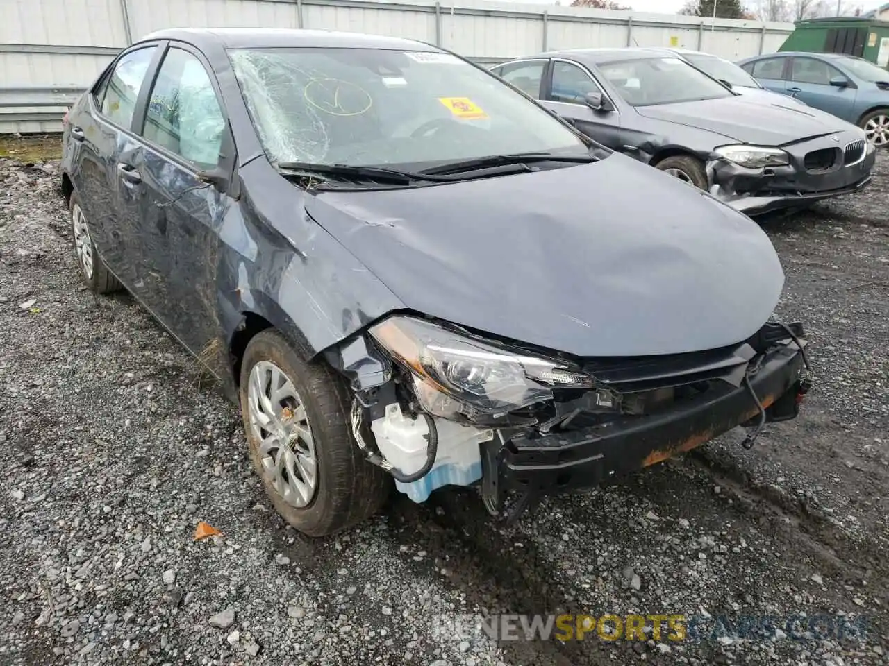 9 Photograph of a damaged car 2T1BURHE9KC181027 TOYOTA COROLLA 2019