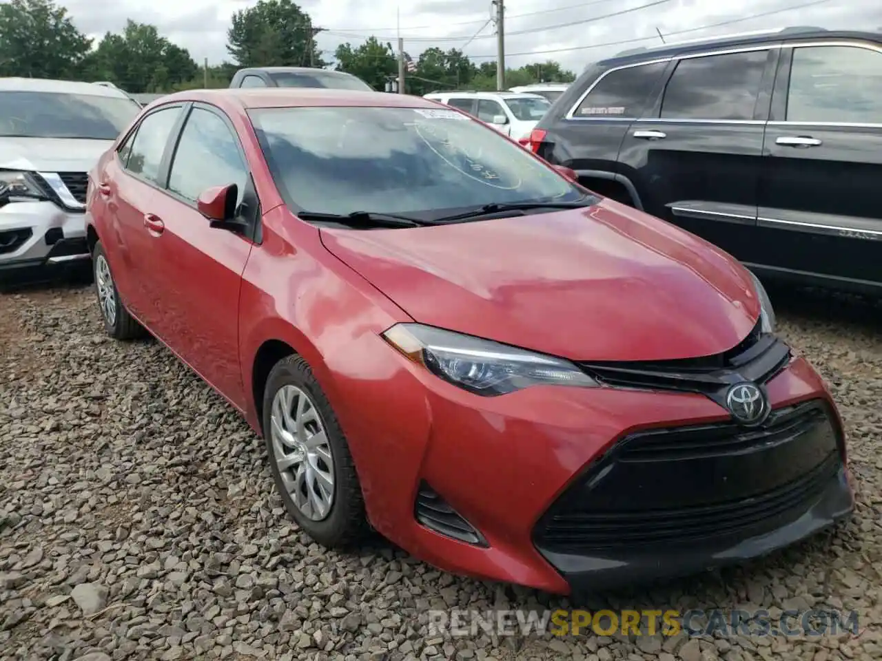 1 Photograph of a damaged car 2T1BURHE9KC181108 TOYOTA COROLLA 2019