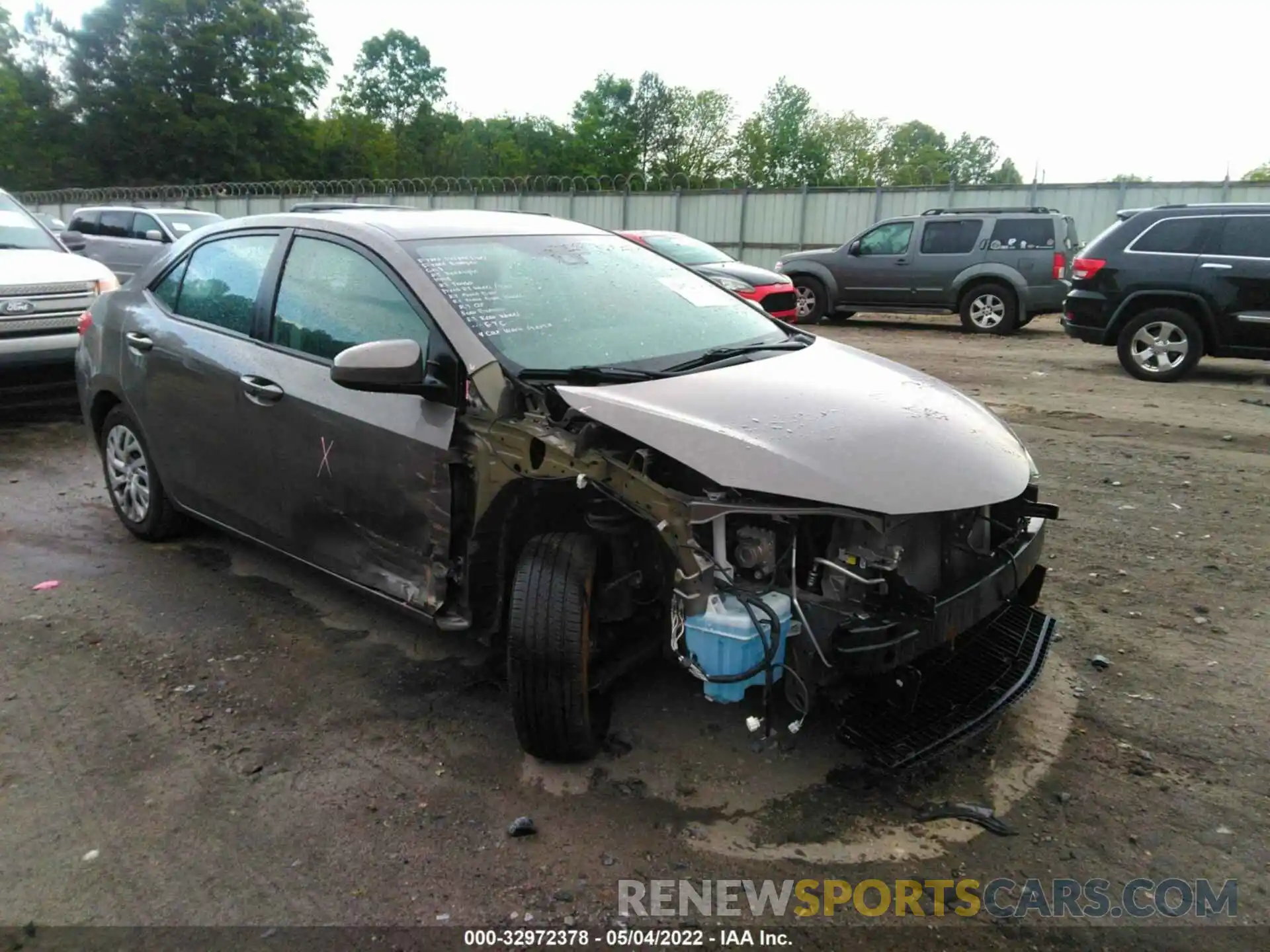 6 Photograph of a damaged car 2T1BURHE9KC182551 TOYOTA COROLLA 2019