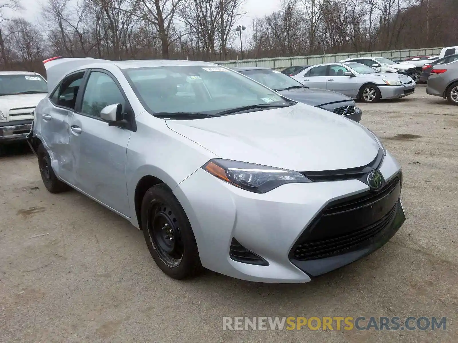 1 Photograph of a damaged car 2T1BURHE9KC183280 TOYOTA COROLLA 2019