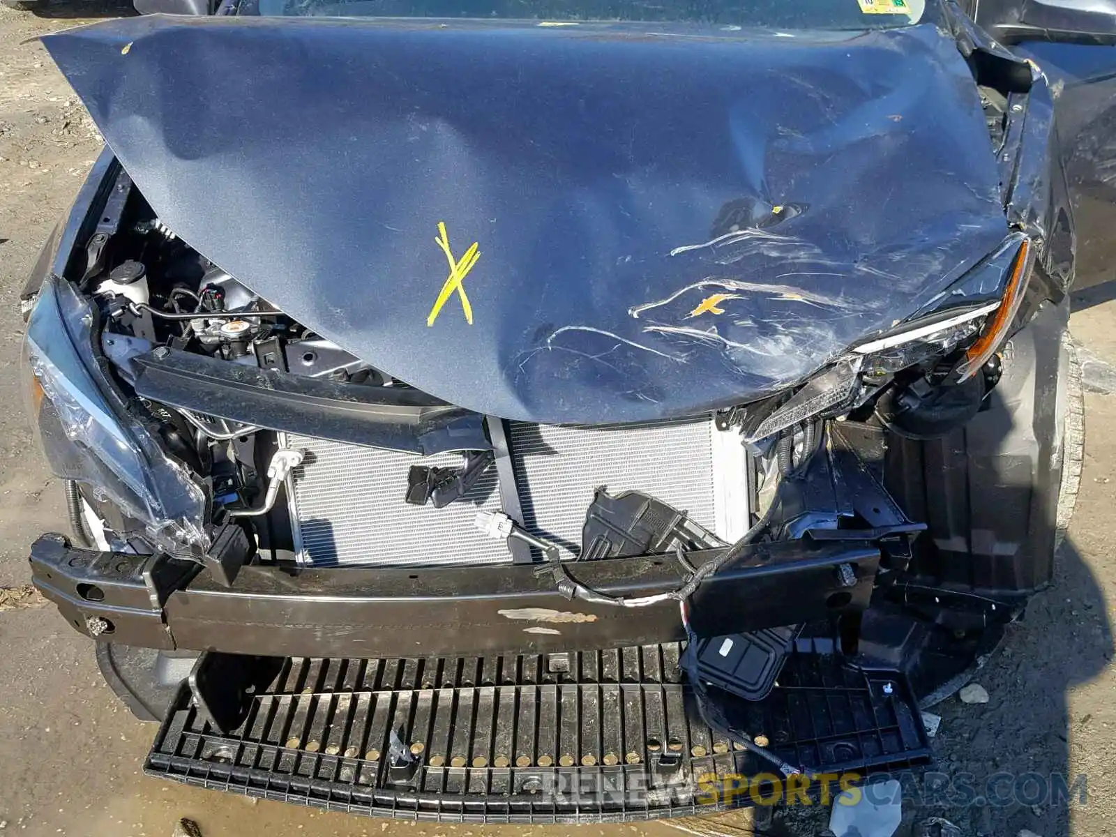 7 Photograph of a damaged car 2T1BURHE9KC183439 TOYOTA COROLLA 2019