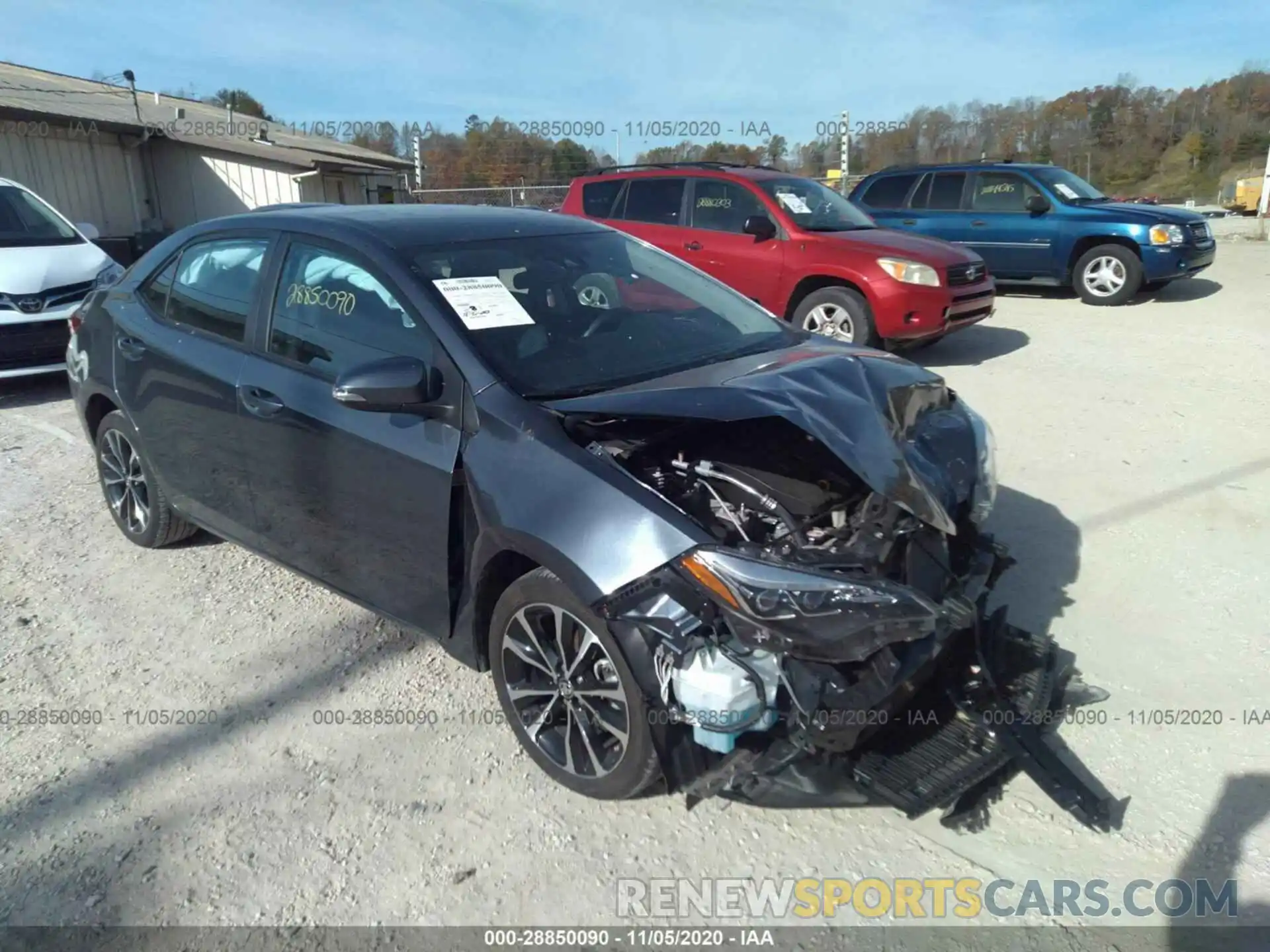 1 Photograph of a damaged car 2T1BURHE9KC183697 TOYOTA COROLLA 2019