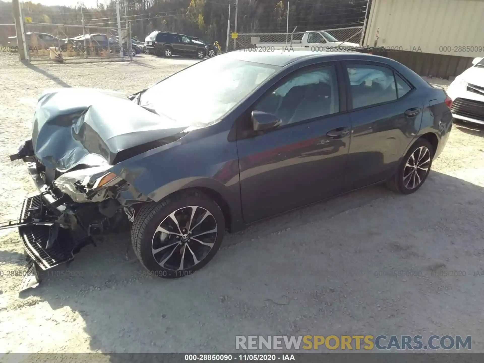 2 Photograph of a damaged car 2T1BURHE9KC183697 TOYOTA COROLLA 2019