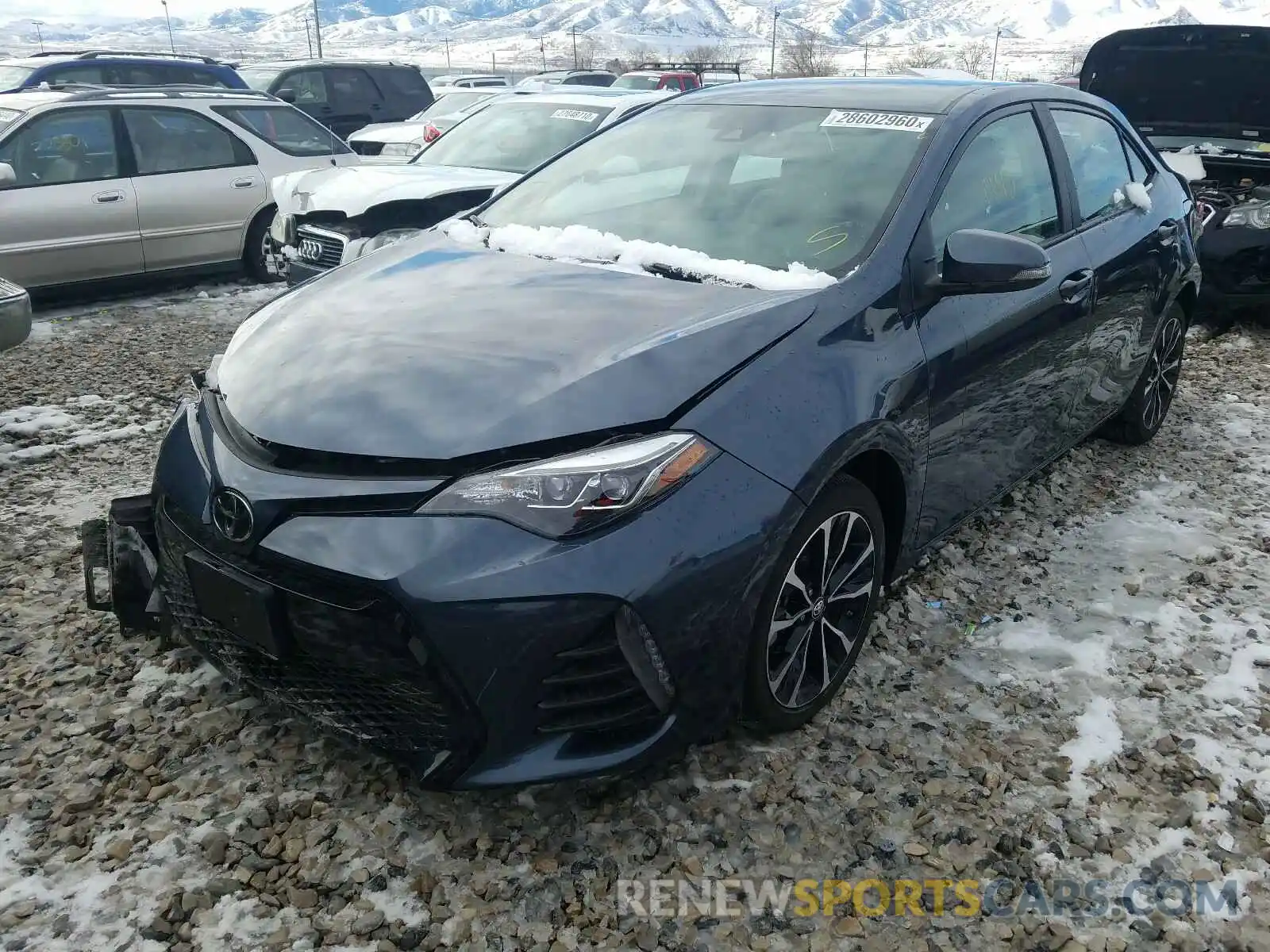 2 Photograph of a damaged car 2T1BURHE9KC184459 TOYOTA COROLLA 2019