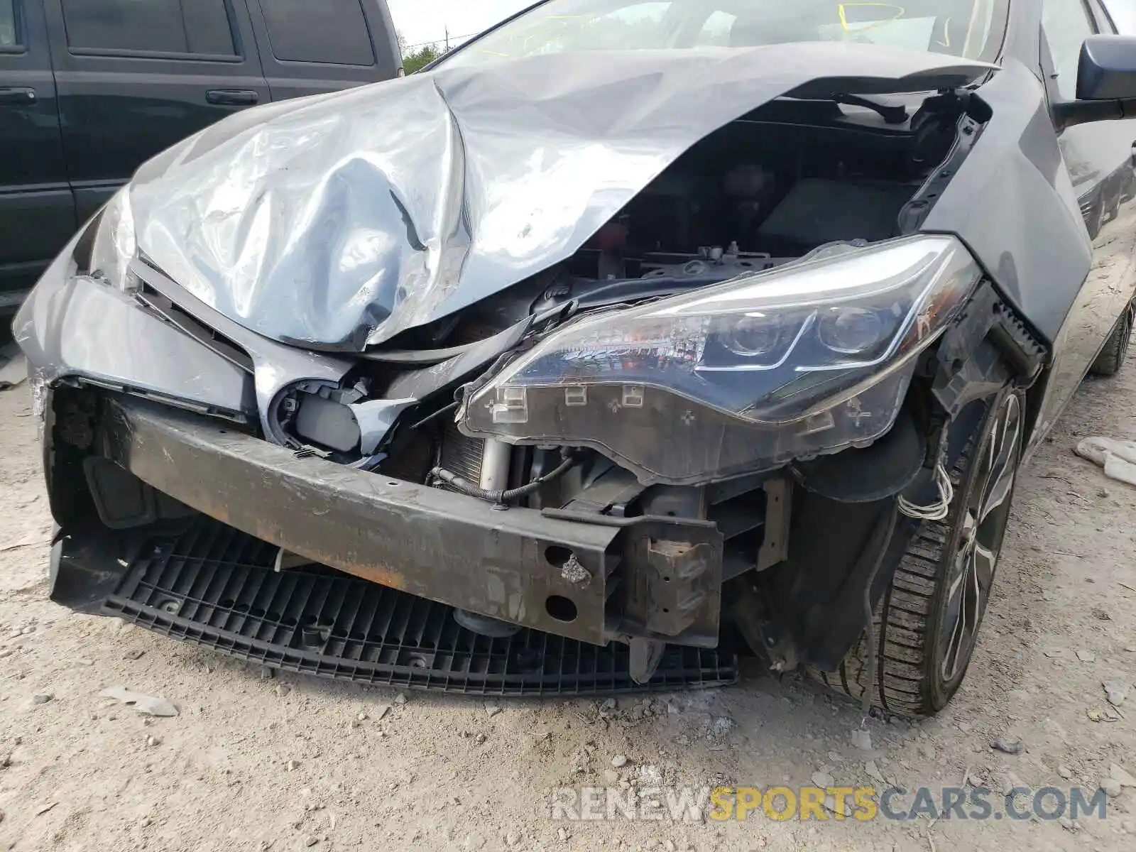 9 Photograph of a damaged car 2T1BURHE9KC184476 TOYOTA COROLLA 2019