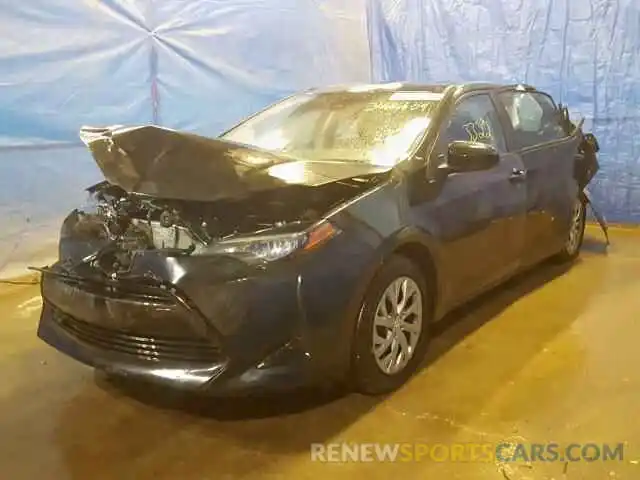 2 Photograph of a damaged car 2T1BURHE9KC186521 TOYOTA COROLLA 2019