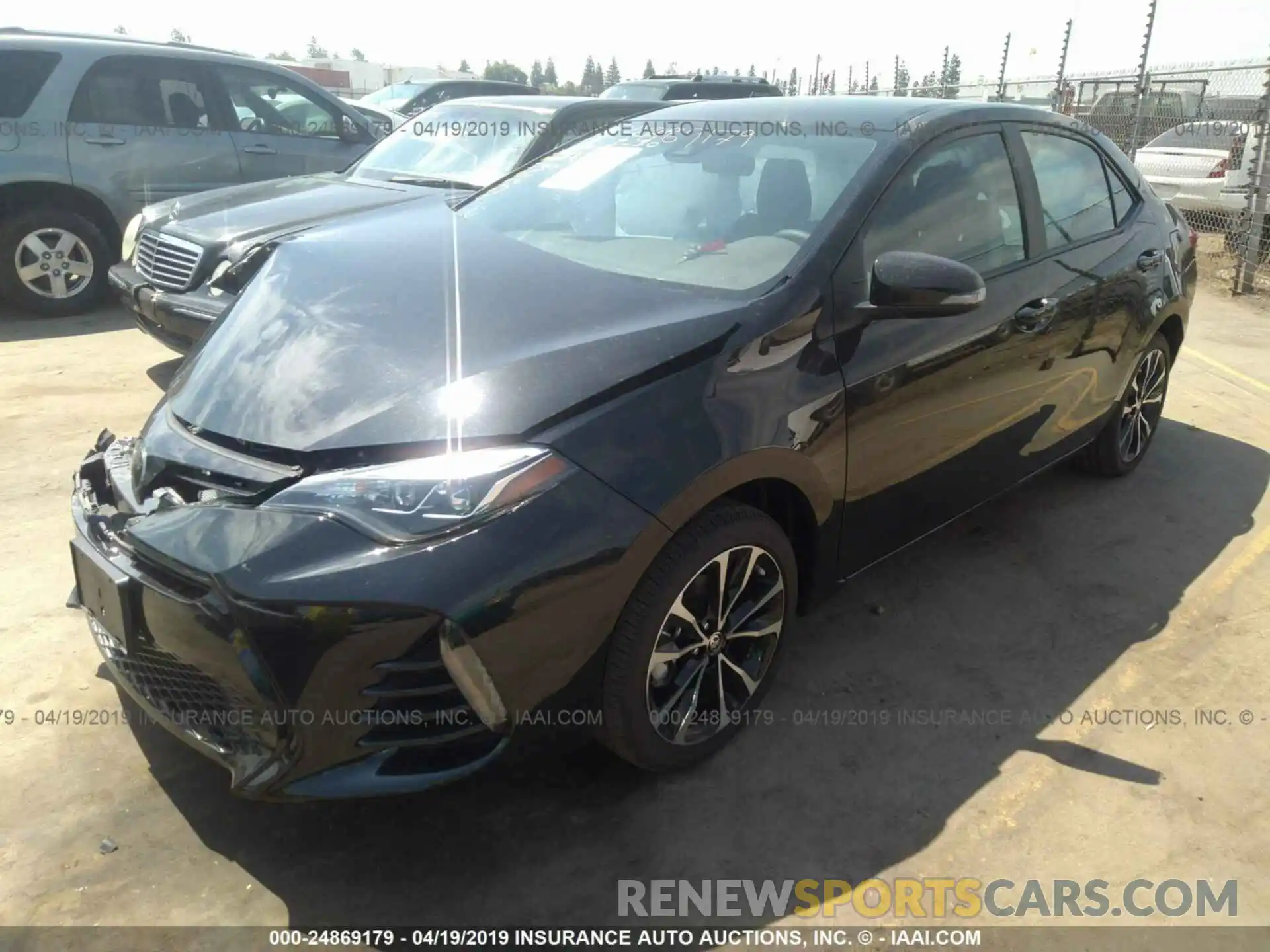 2 Photograph of a damaged car 2T1BURHE9KC188172 TOYOTA COROLLA 2019