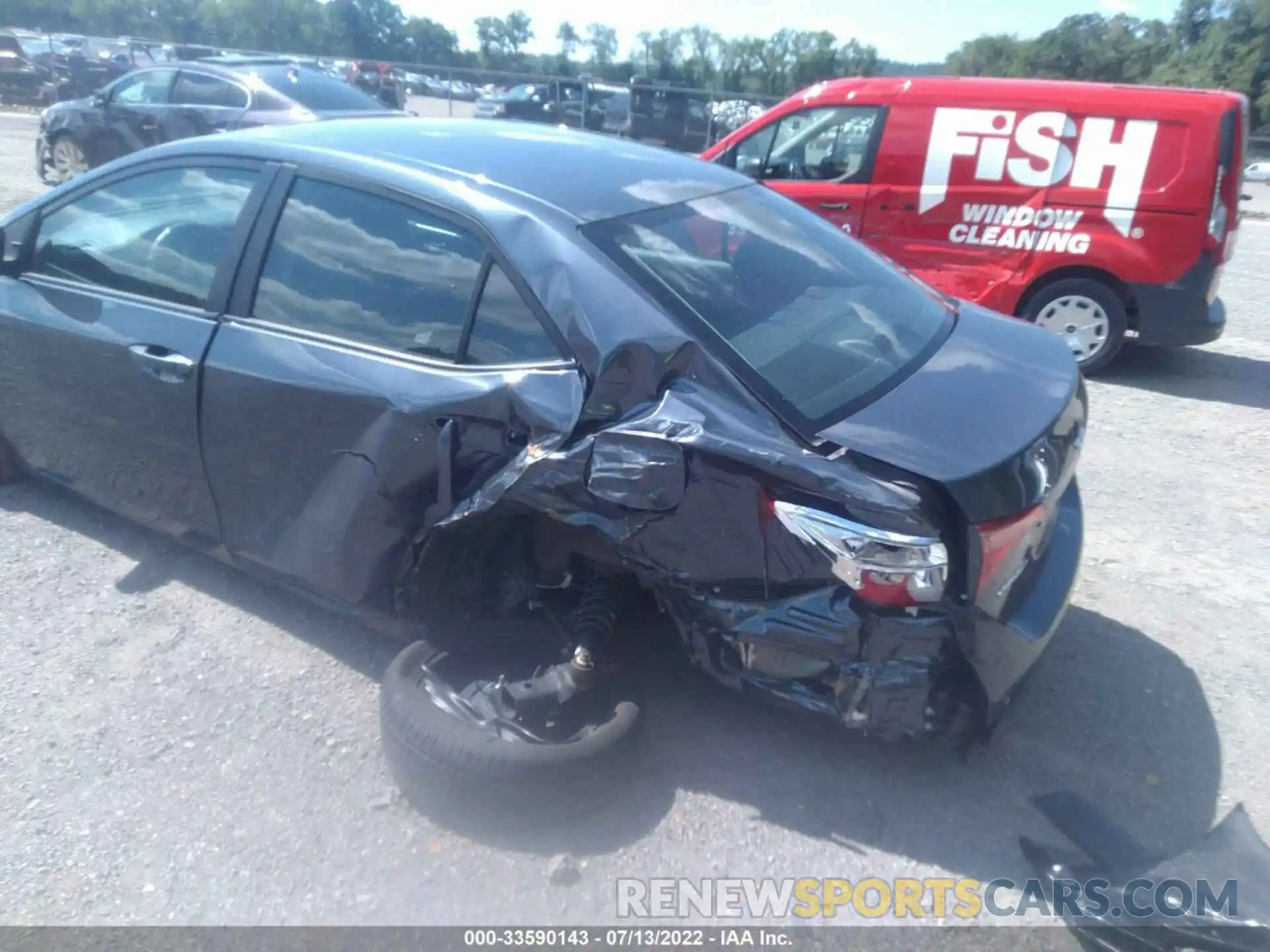 6 Photograph of a damaged car 2T1BURHE9KC189676 TOYOTA COROLLA 2019