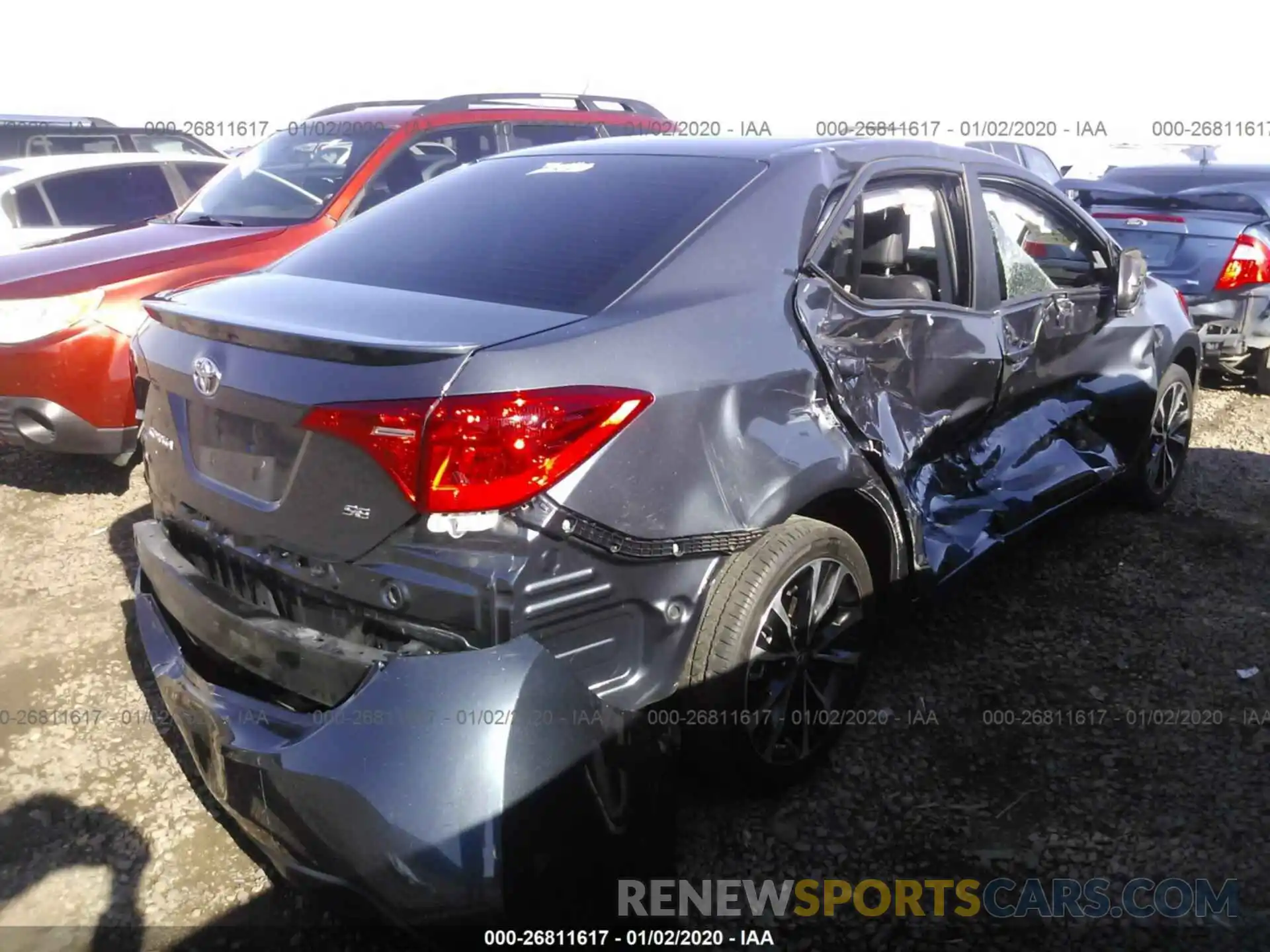 4 Photograph of a damaged car 2T1BURHE9KC190200 TOYOTA COROLLA 2019