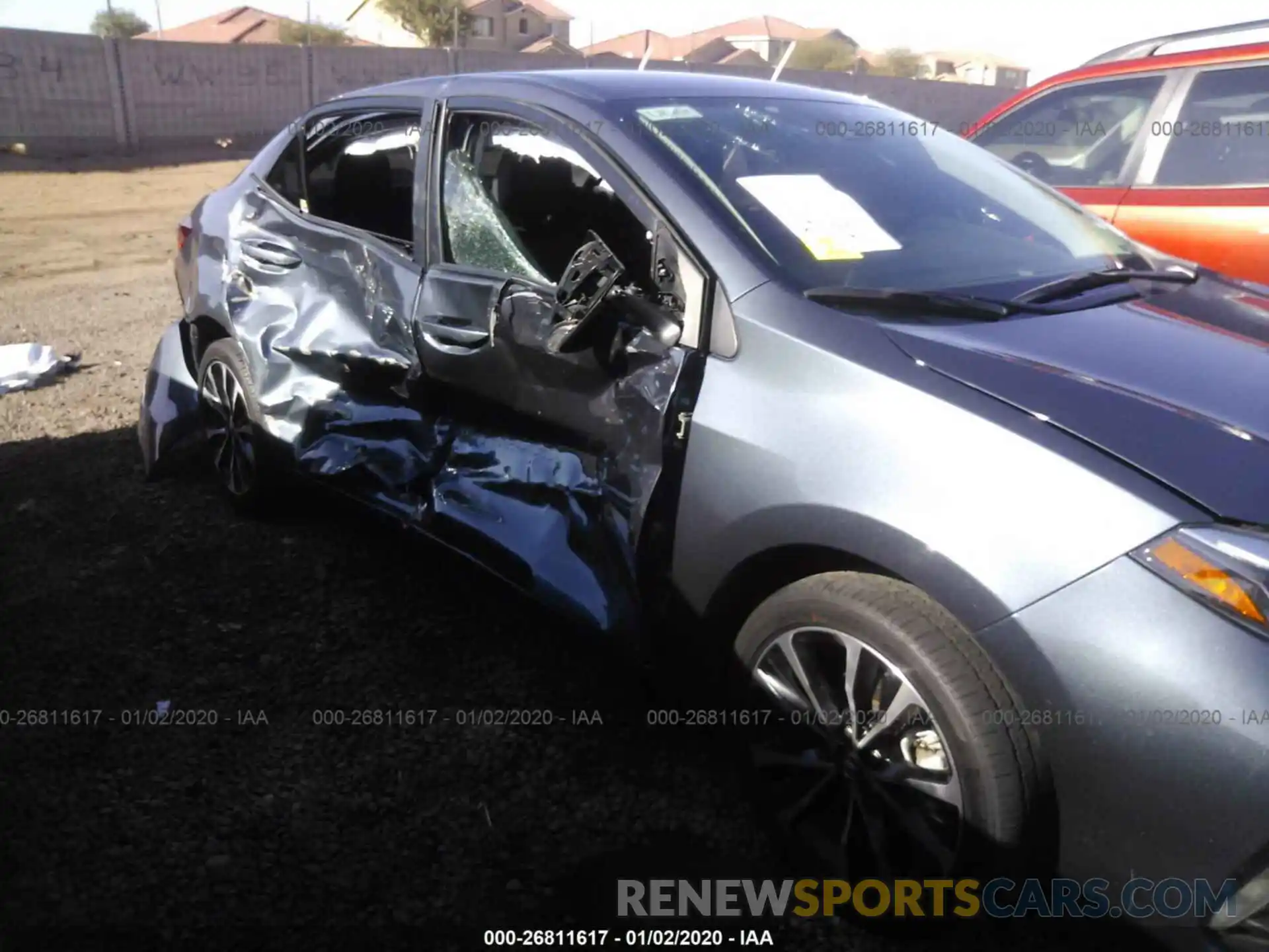 6 Photograph of a damaged car 2T1BURHE9KC190200 TOYOTA COROLLA 2019