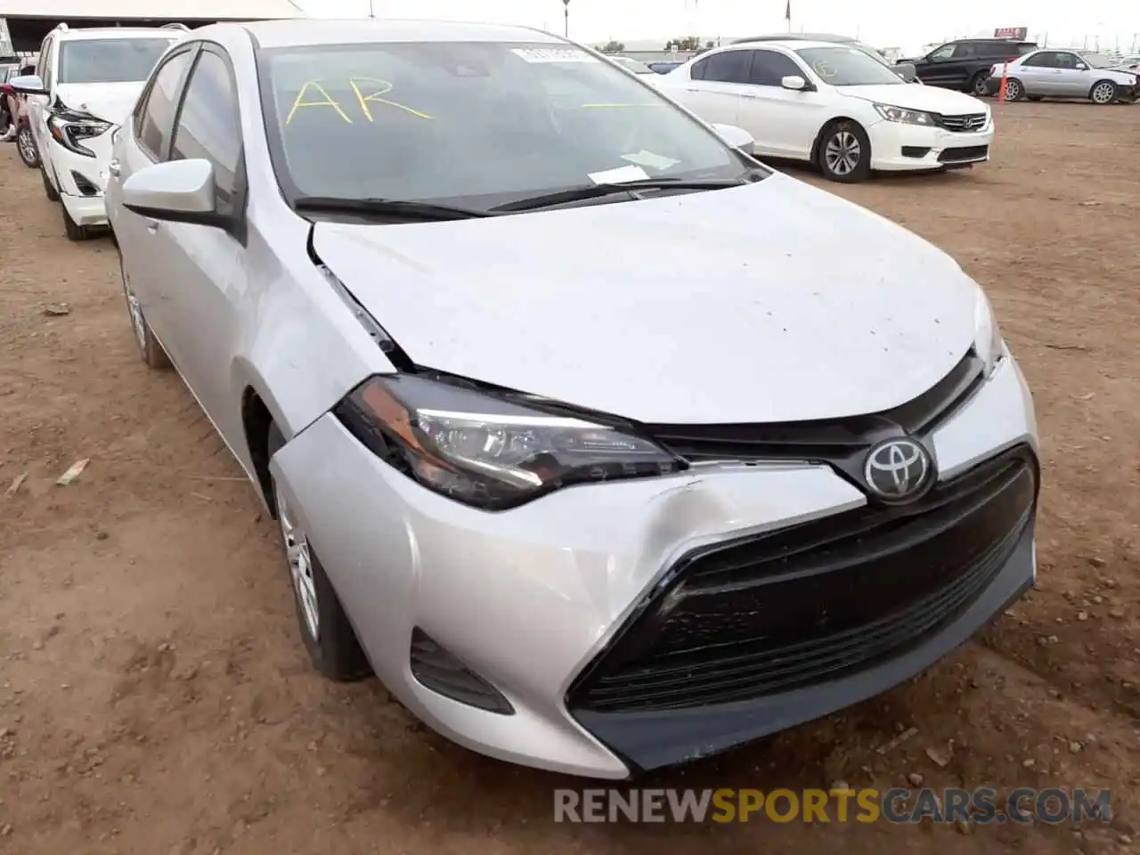 9 Photograph of a damaged car 2T1BURHE9KC190584 TOYOTA COROLLA 2019