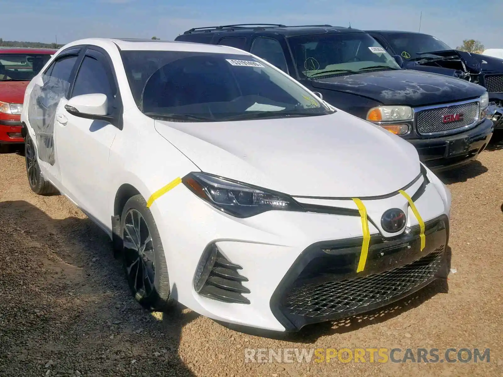 1 Photograph of a damaged car 2T1BURHE9KC190603 TOYOTA COROLLA 2019