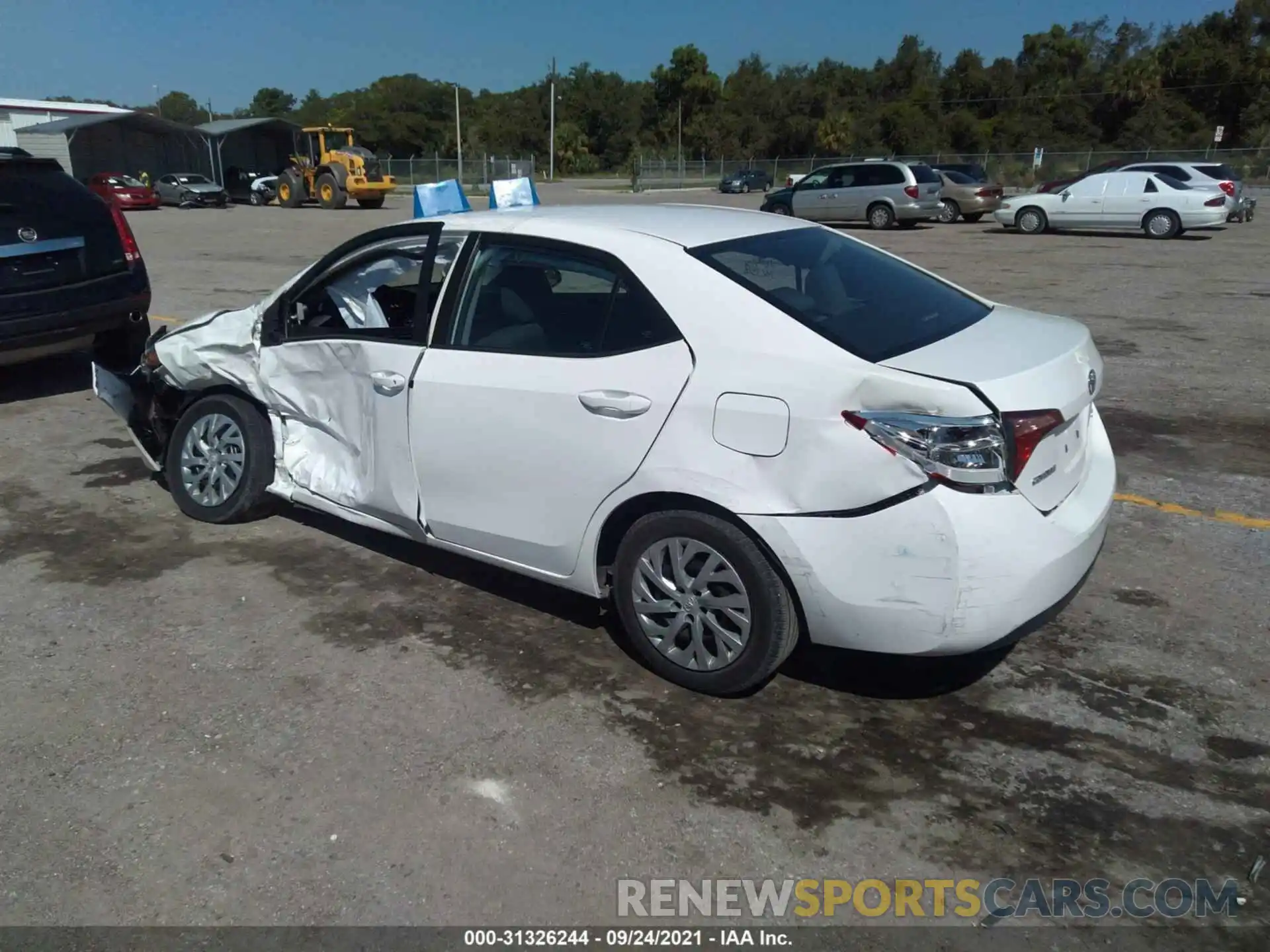 6 Photograph of a damaged car 2T1BURHE9KC191010 TOYOTA COROLLA 2019