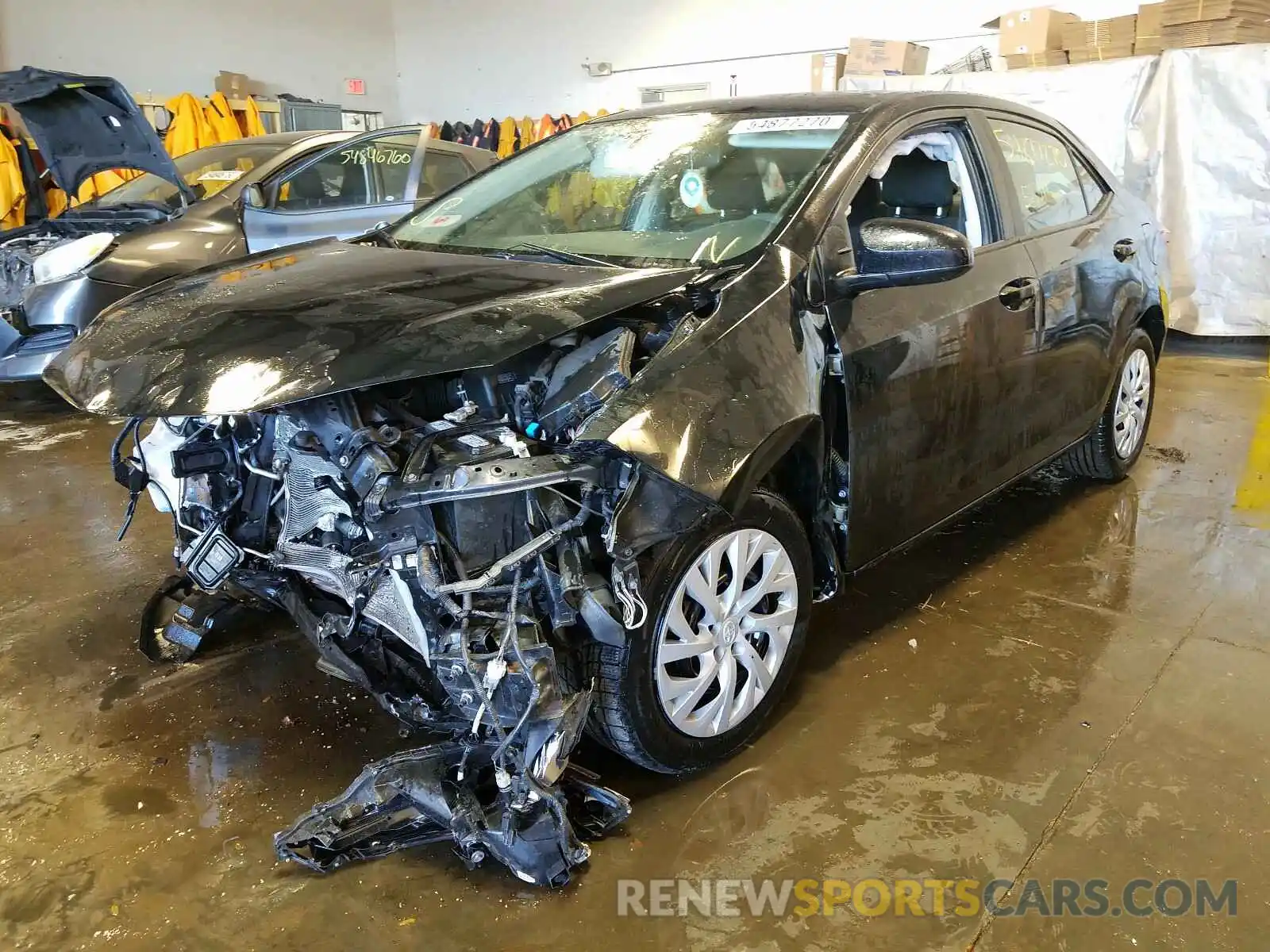 2 Photograph of a damaged car 2T1BURHE9KC194201 TOYOTA COROLLA 2019