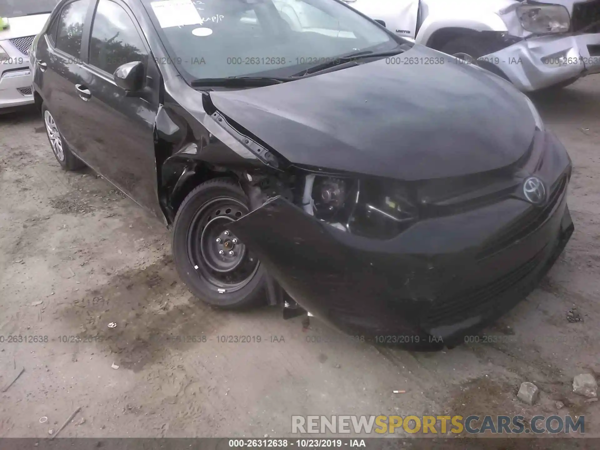 6 Photograph of a damaged car 2T1BURHE9KC194621 TOYOTA COROLLA 2019