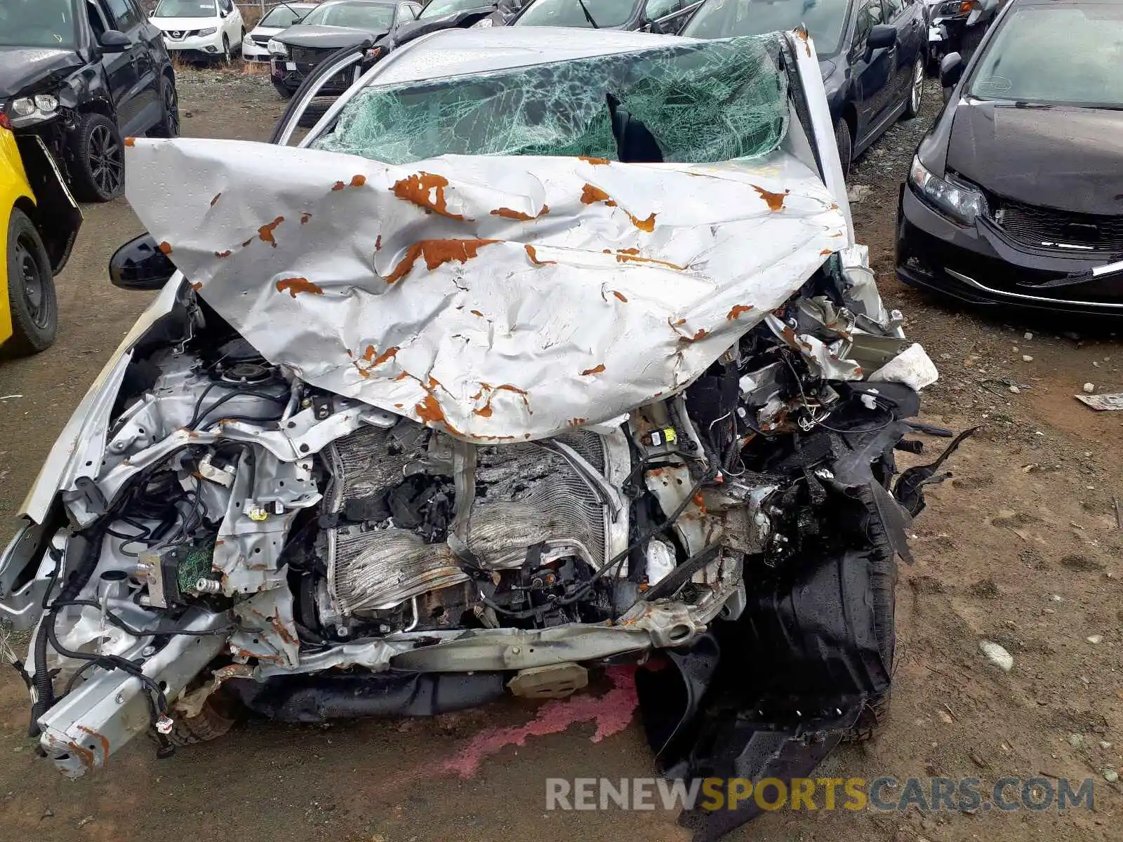 7 Фотография поврежденного автомобиля 2T1BURHE9KC195851 TOYOTA COROLLA 2019