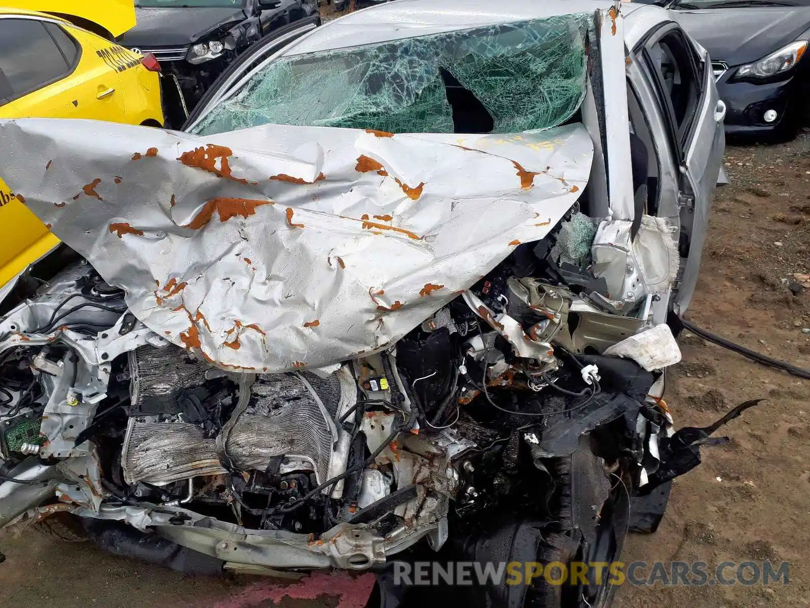 9 Фотография поврежденного автомобиля 2T1BURHE9KC195851 TOYOTA COROLLA 2019