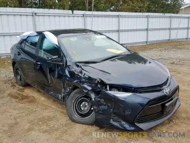 1 Photograph of a damaged car 2T1BURHE9KC196403 TOYOTA COROLLA 2019