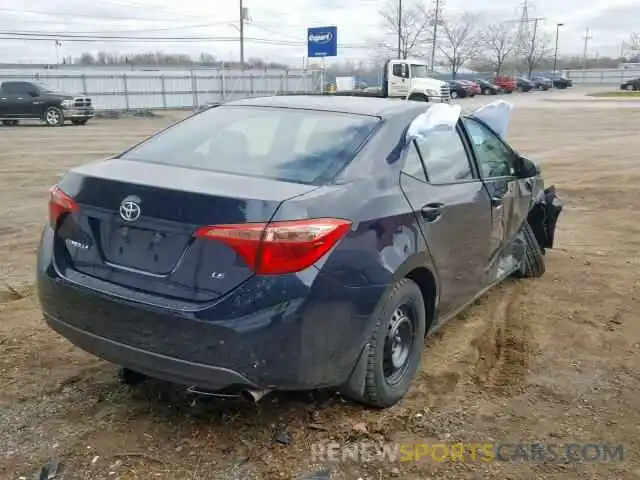 4 Photograph of a damaged car 2T1BURHE9KC196403 TOYOTA COROLLA 2019