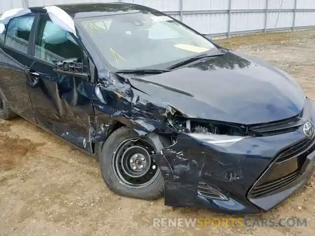 9 Photograph of a damaged car 2T1BURHE9KC196403 TOYOTA COROLLA 2019