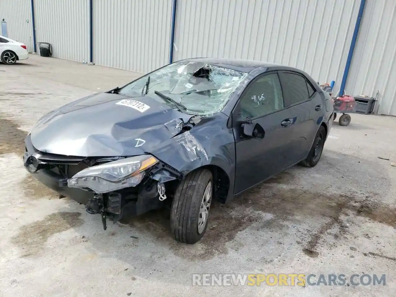 2 Photograph of a damaged car 2T1BURHE9KC198541 TOYOTA COROLLA 2019