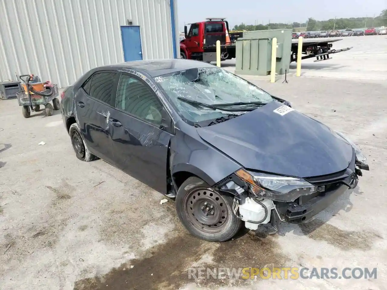 9 Photograph of a damaged car 2T1BURHE9KC198541 TOYOTA COROLLA 2019