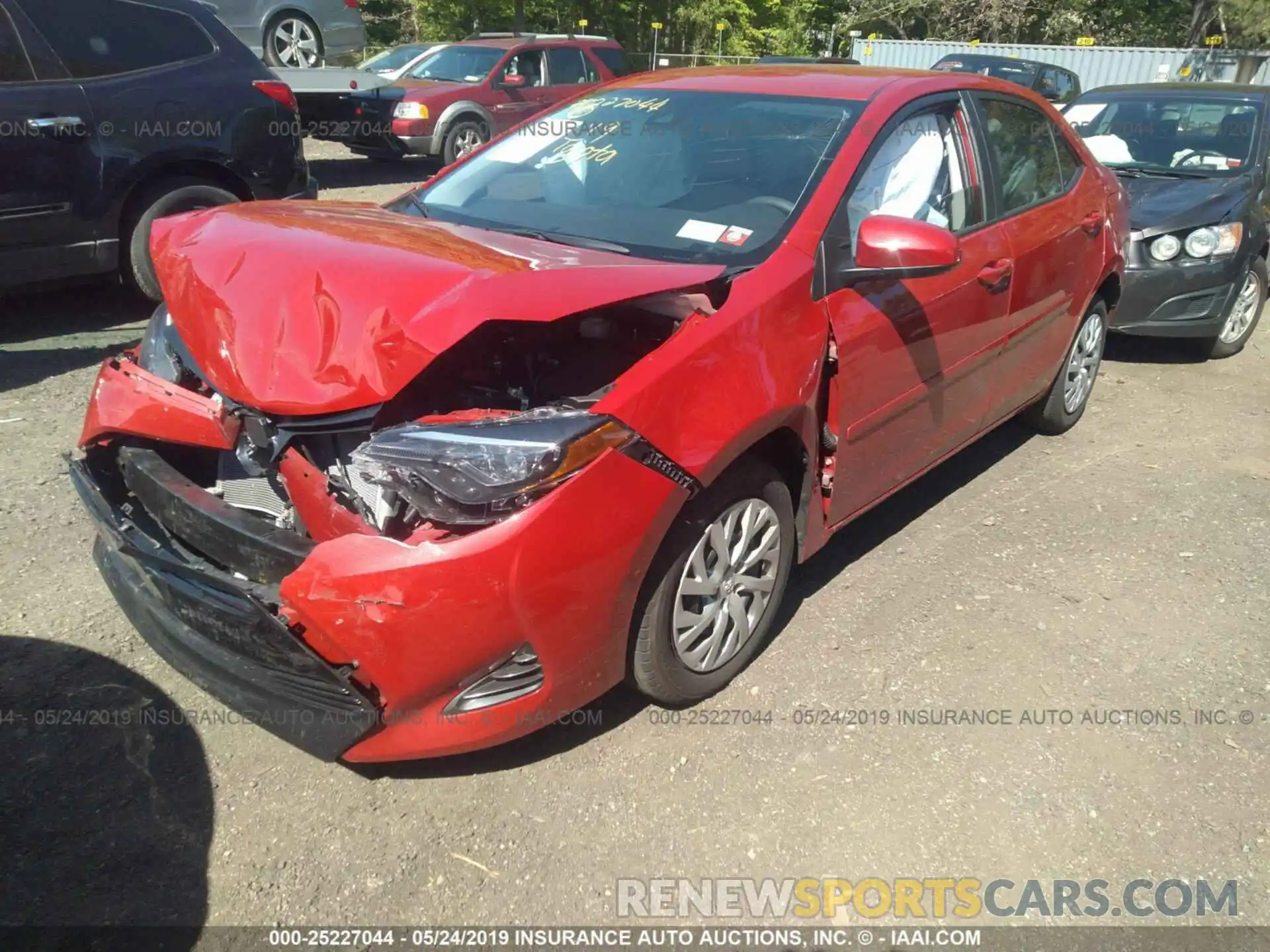 6 Photograph of a damaged car 2T1BURHE9KC198734 TOYOTA COROLLA 2019