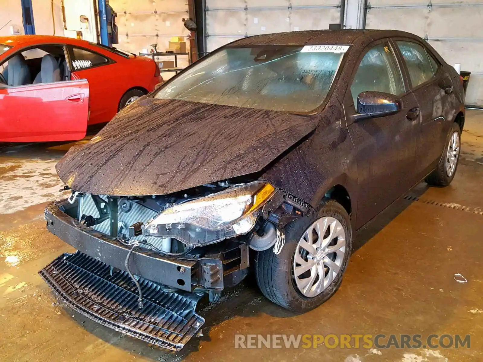 2 Photograph of a damaged car 2T1BURHE9KC199124 TOYOTA COROLLA 2019